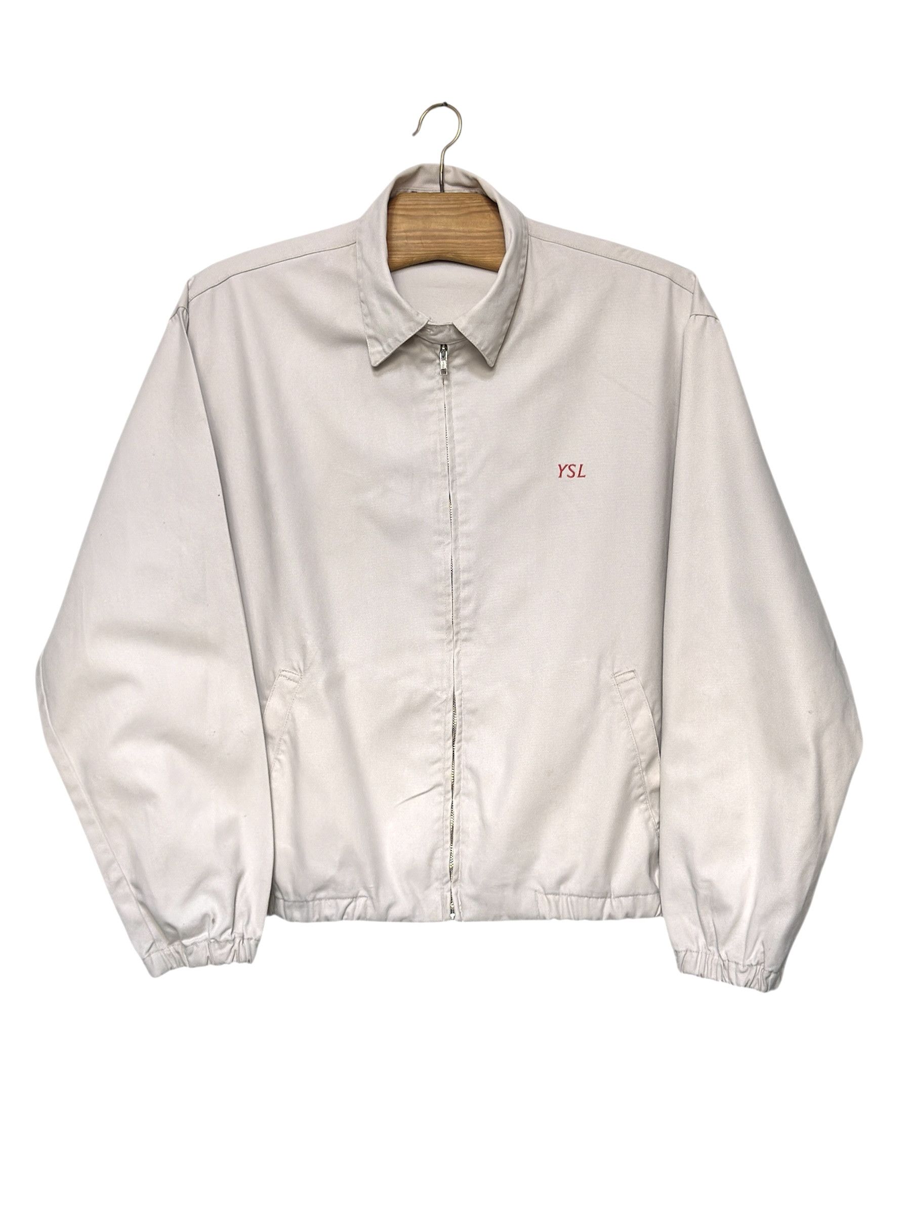 Yves Saint Laurent 🔥 Ysl vintage saint laurent bomber light jacket size xl Size US XL / EU 56 / 4 - 1 Thumbnail