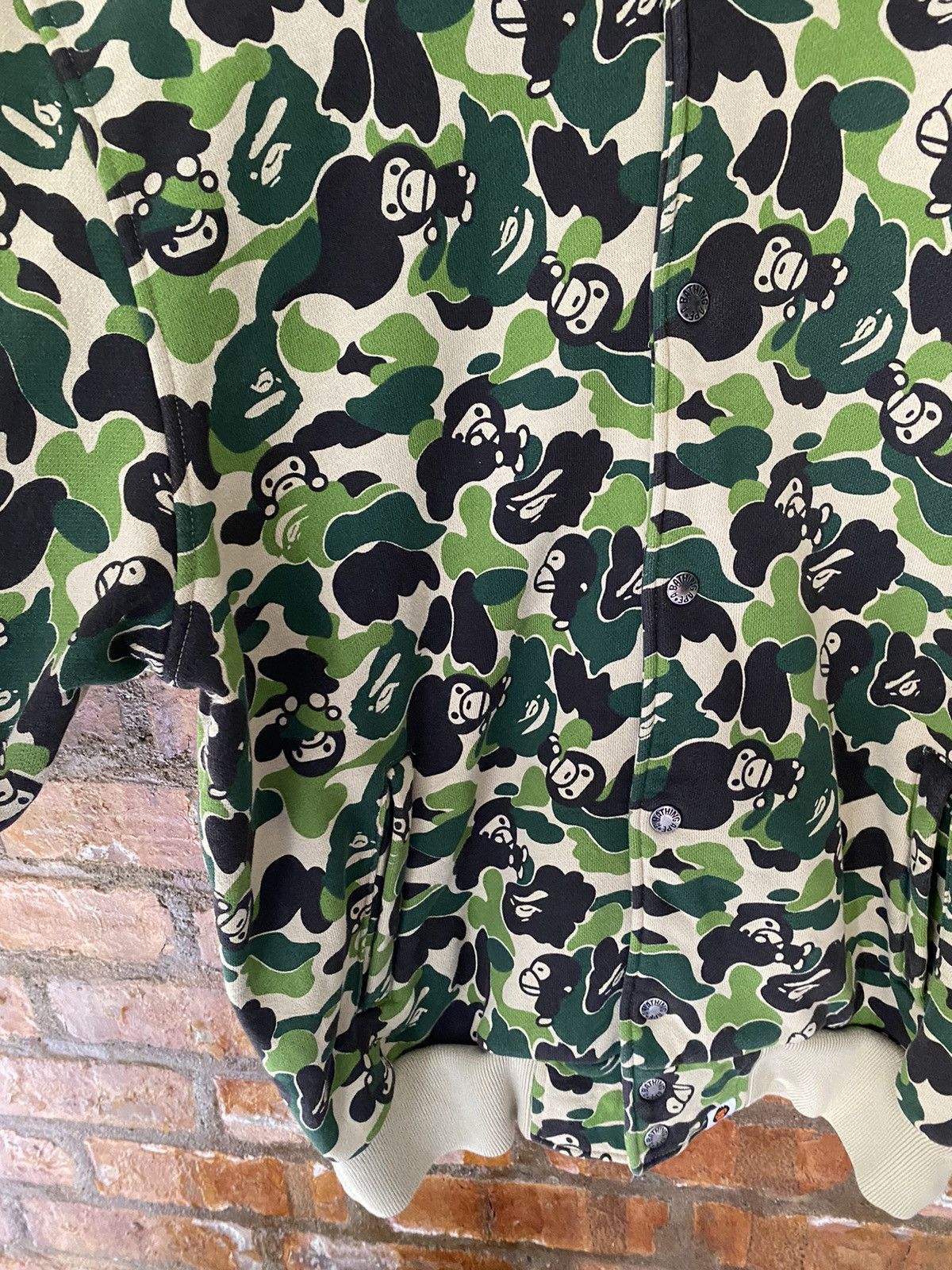 Bape × Nigo OG 2006 Bape Baby Milo ABC camo sweat varsity Size US L / EU 52-54 / 3 - 8 Thumbnail