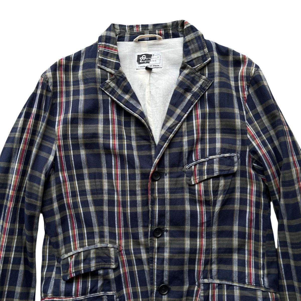 Engineered Garments 🔥 Engineered Garments Plaid Check Jacket Size US S / EU 44-46 / 1 - 4 Thumbnail