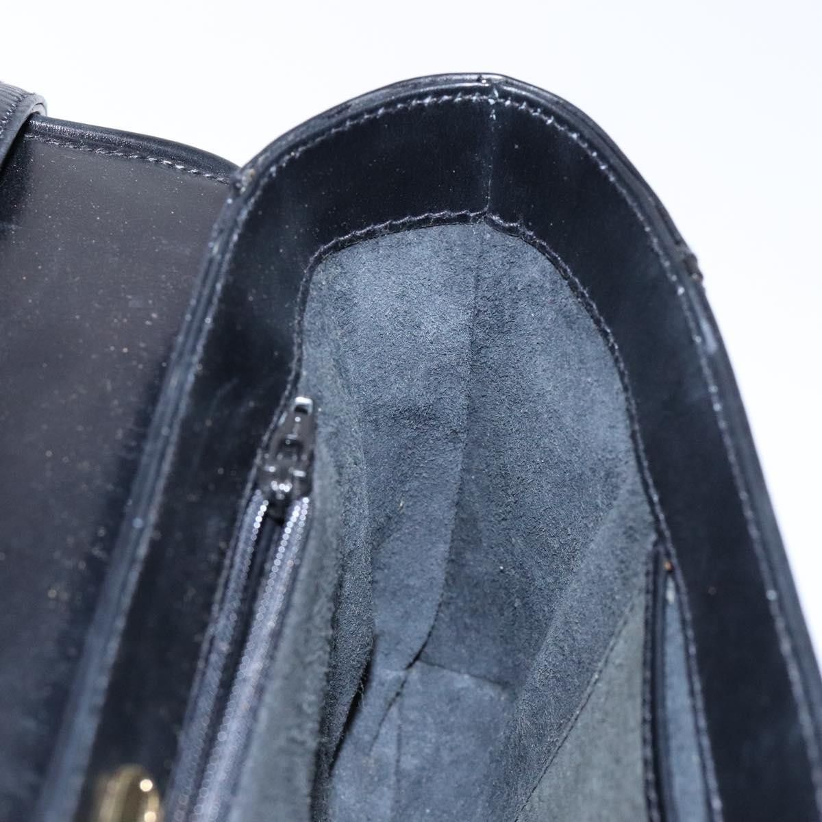 Gucci GUCCI Shoulder Bag Leather Black Gold Size ONE SIZE - 20 Thumbnail