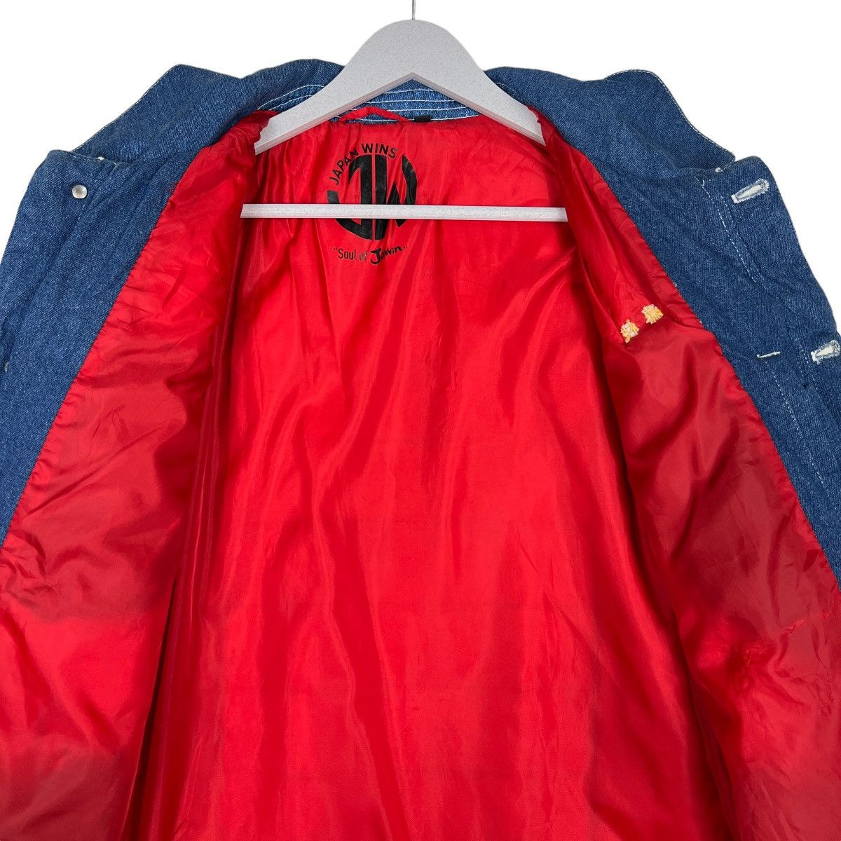 Japanese Brand 🔥 JAPAN WINS SOUL OF JAWIN LIGHT PUFFER JACKET Size US L / EU 52-54 / 3 - 12 Thumbnail