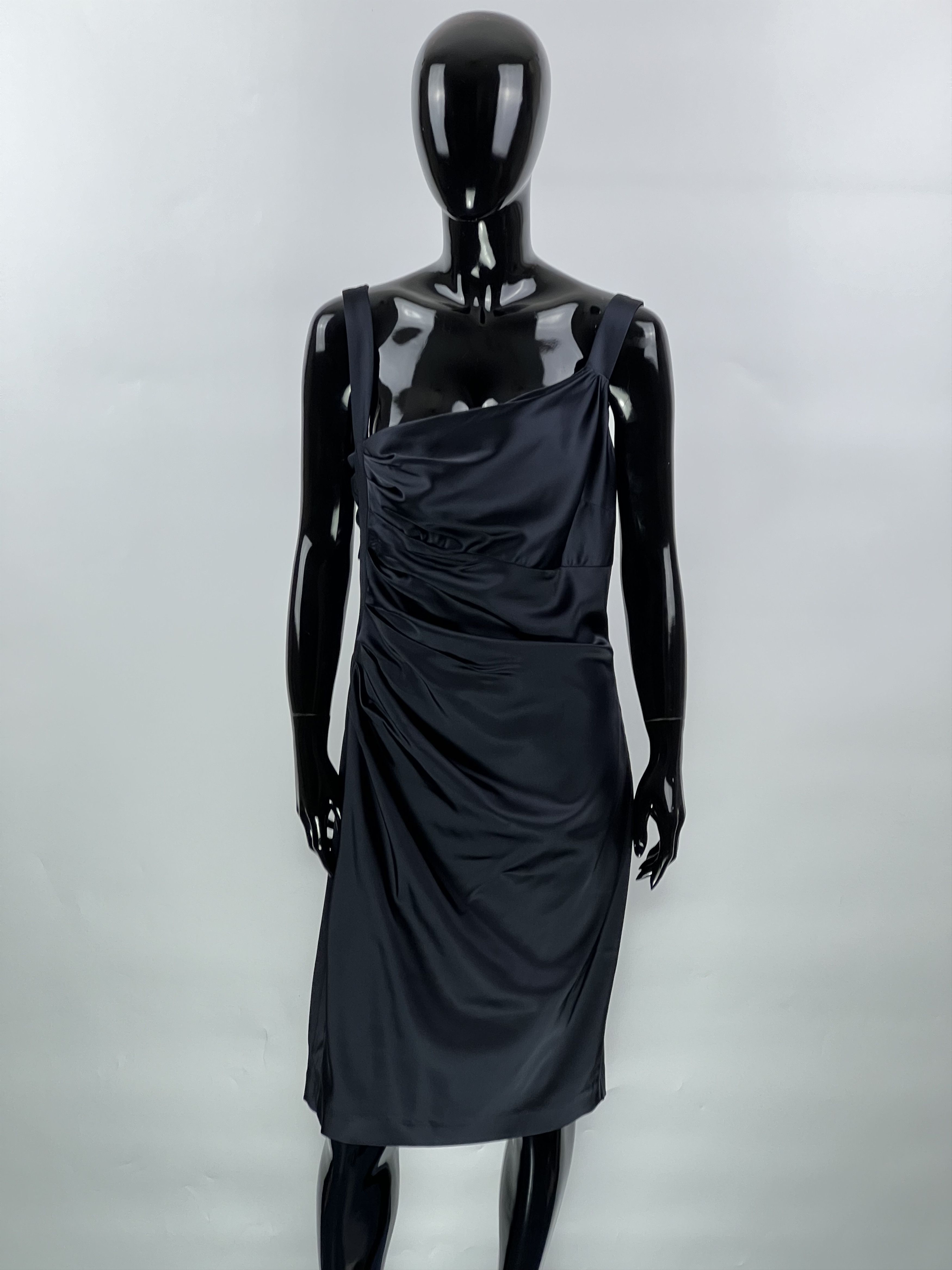 Vera Wang Sleeveless Cocktail Midi Dress Size 12