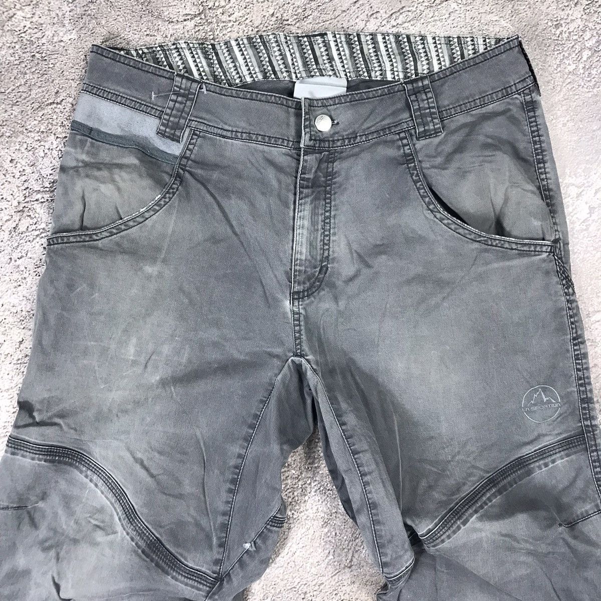 Vintage Vintage Y2K Baggy Parachute Pants Grunge Techwear Logo 34 Size 34" / US 12 / IT 48 - 3 Thumbnail