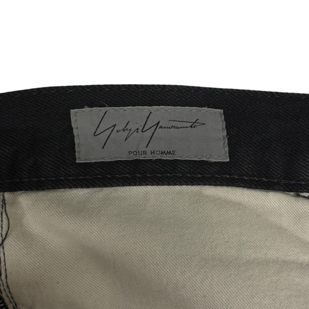 Yohji Yamamoto Yohji Yamamoto pour homme/black Denim pants Size US 36 / EU 52 - 6 Thumbnail