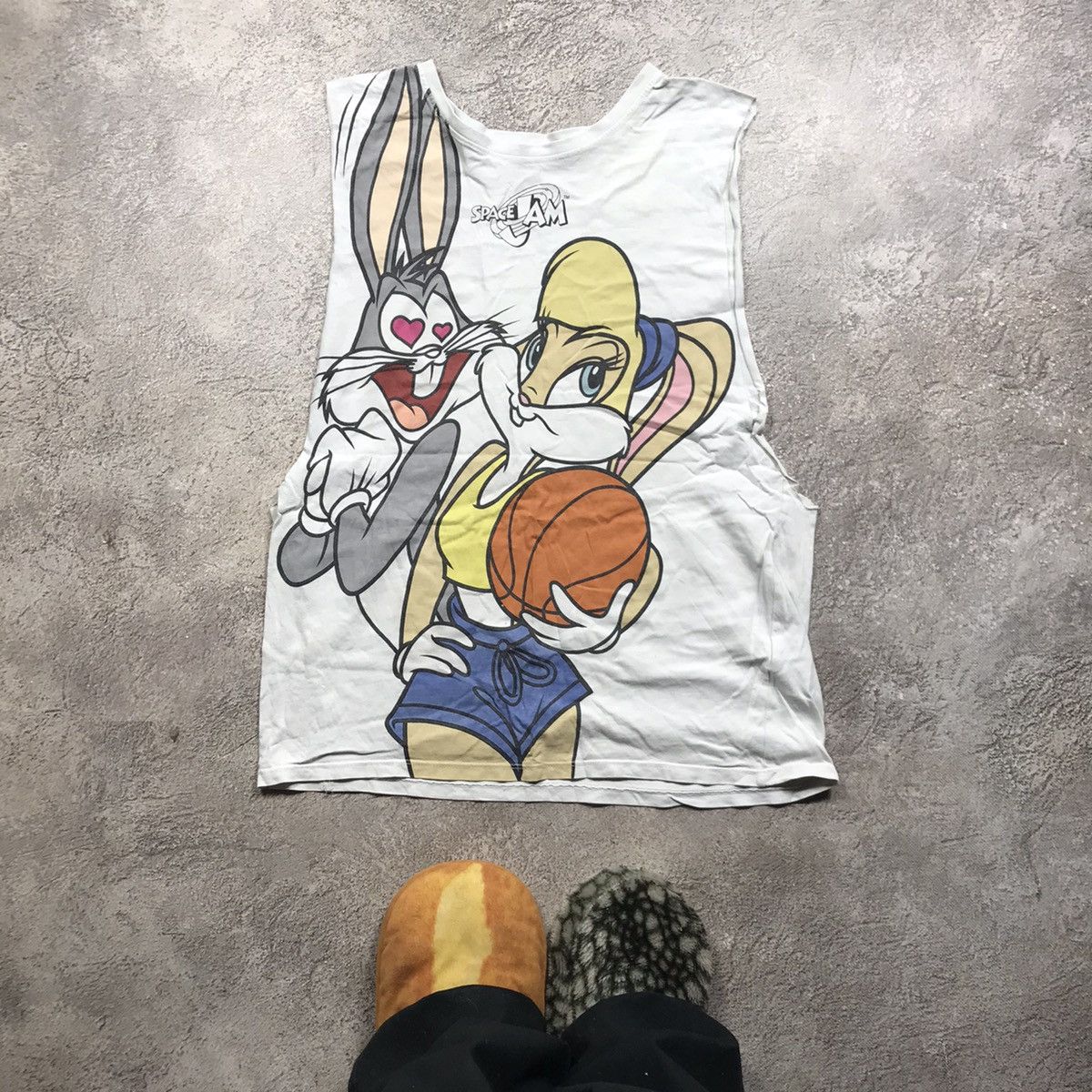 Japanese Brand VINTAGE ADULT LOONEY TUNES BAX BUNNY FUNNY TEE Y2K 90s Size US M / EU 48-50 / 2 - 1 Thumbnail