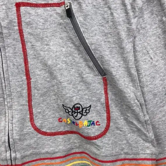 Jean Charles De Castelbajac Vtg JEAN CHARLES De CASTELBAJAC Sport Sweater Gray Jacket Size M / US 6-8 / IT 42-44 - 7 Thumbnail