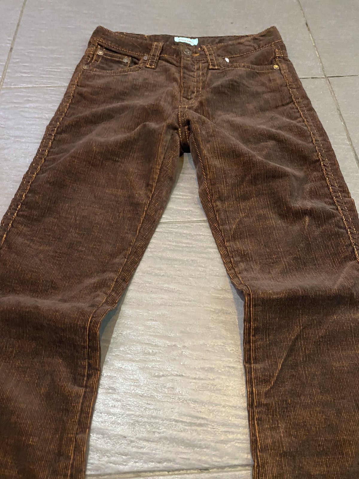 Hysteric Glamour × Japanese Brand × Tornado Mart Flare Anna Kerry corduroy Boot Cut Size 29" - 5 Thumbnail