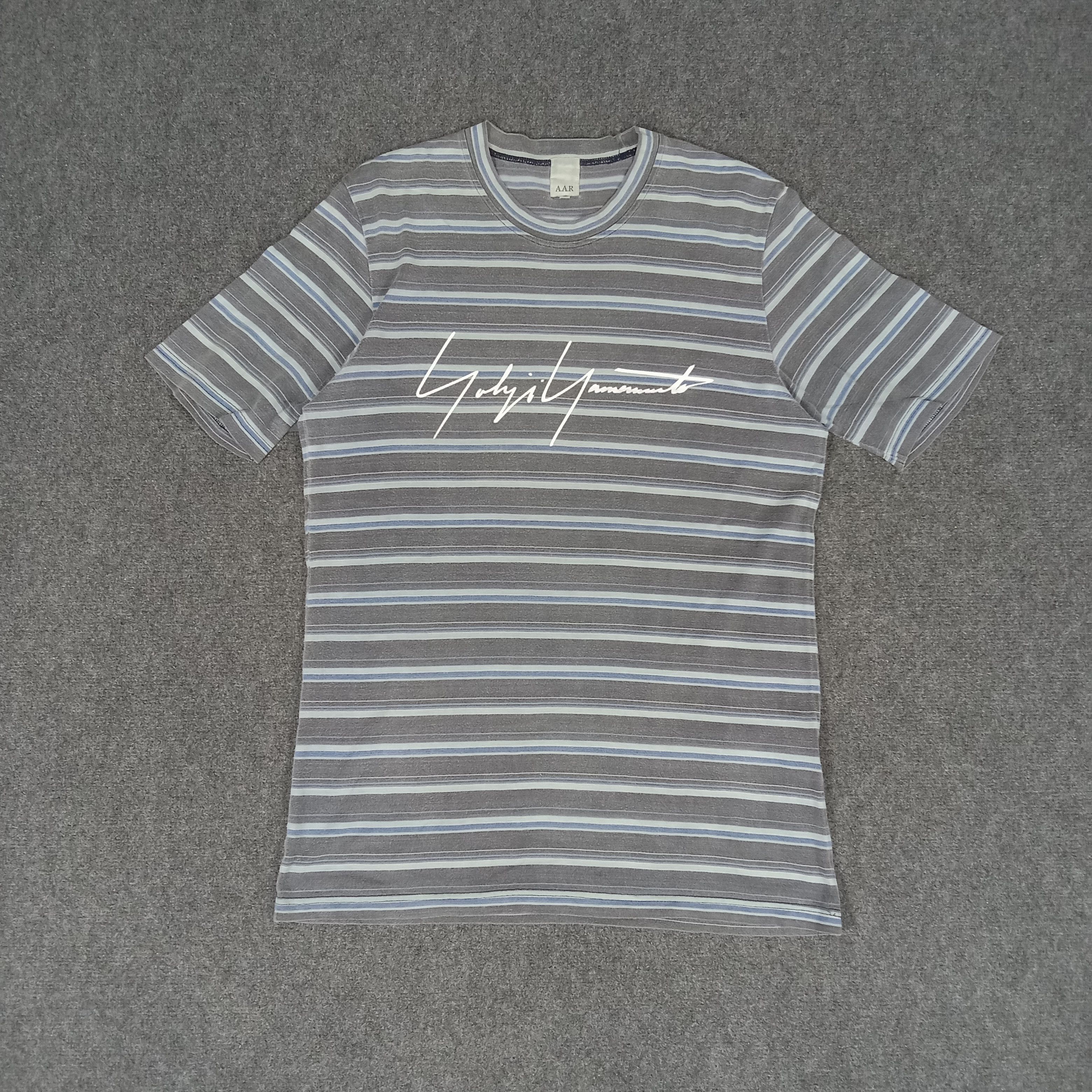 Vintage × Yohji Yamamoto Yohji Yamamoto Japanese Designer Custom Logo Tshirt Size US L / EU 52-54 / 3 - 1 Thumbnail