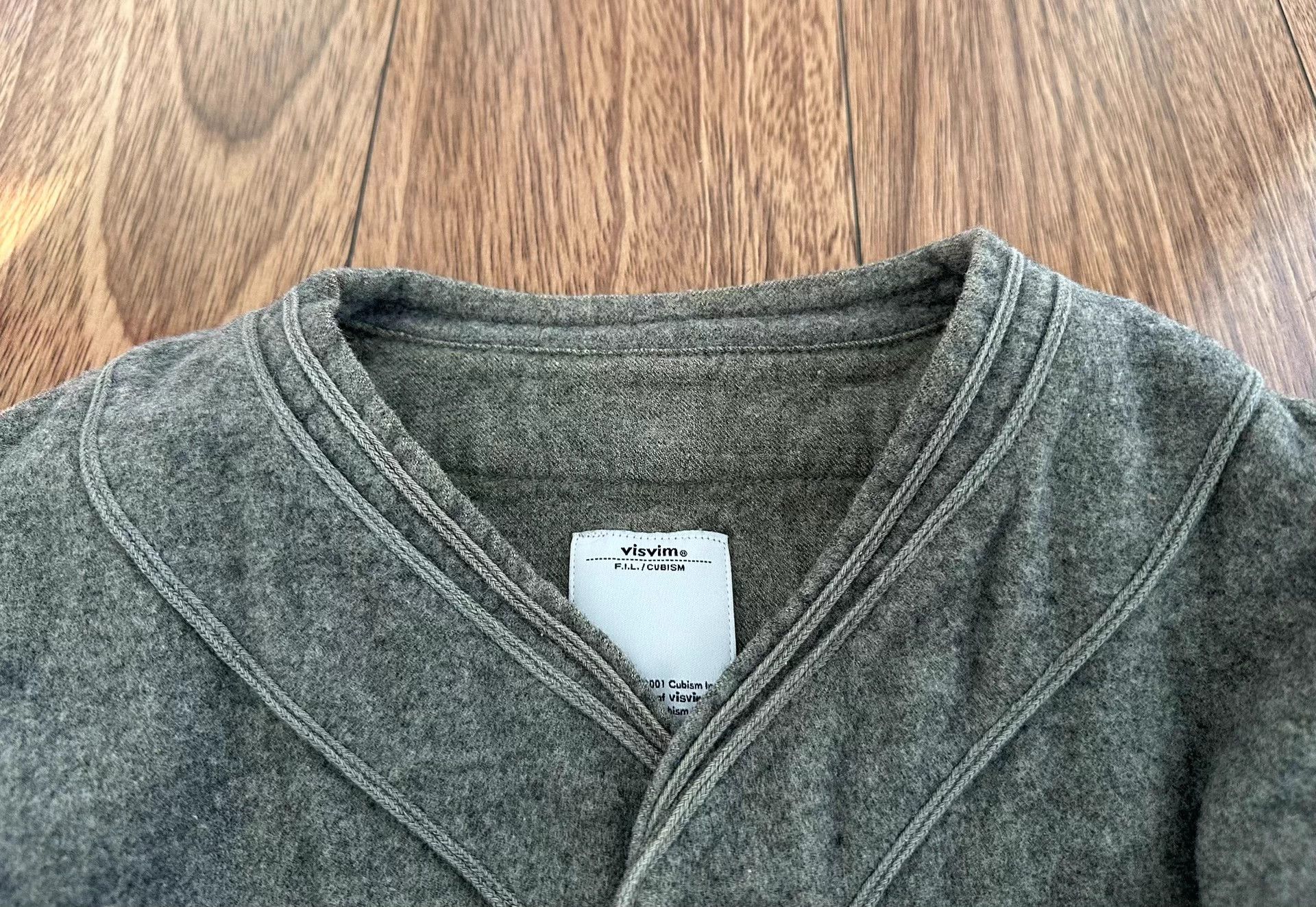 Visvim VISVIM Dugout LS Wool/Linen 17SS 2 Good Dry Cleaned Size US M / EU 48-50 / 2 - 3 Thumbnail