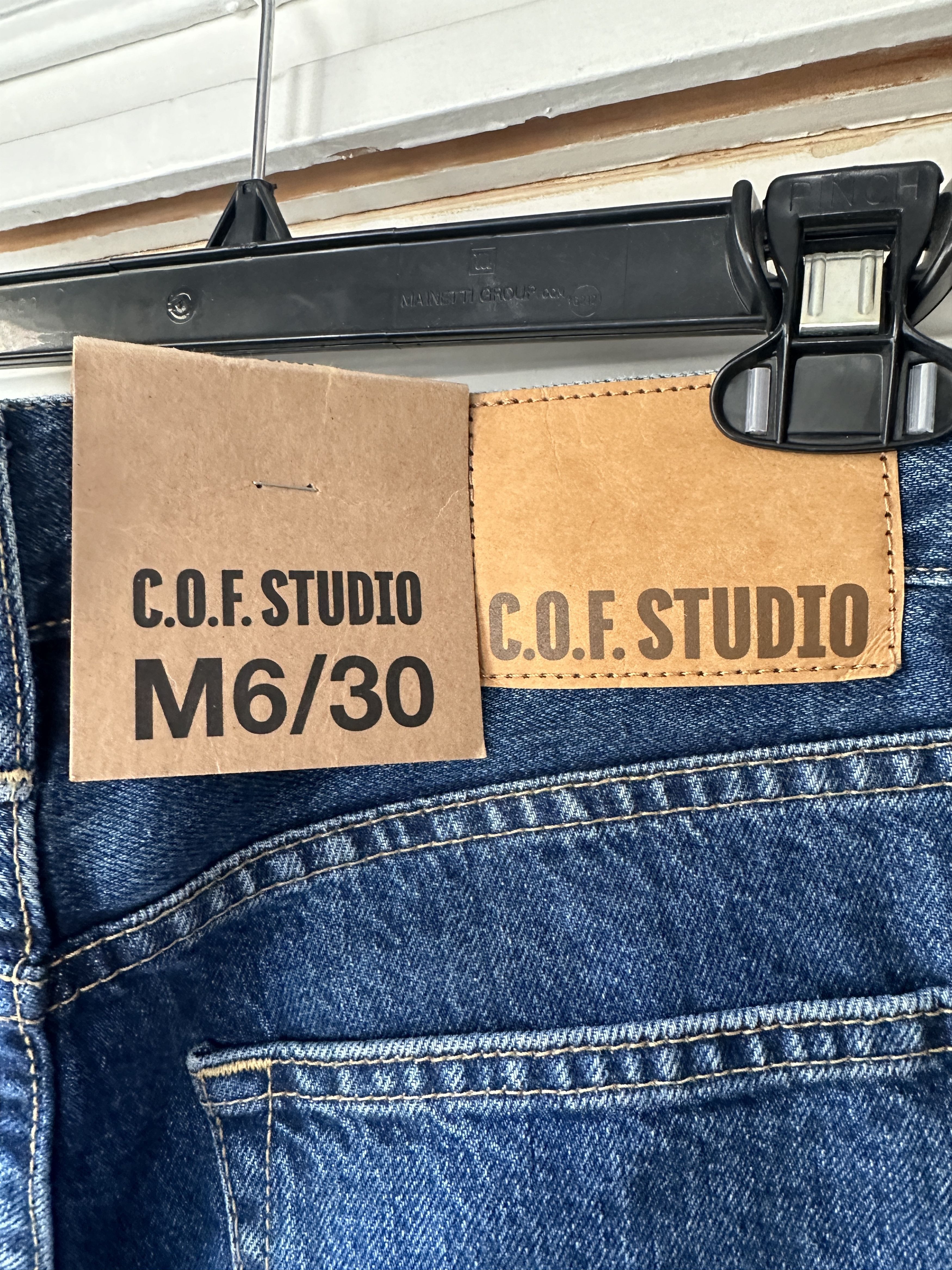 C.O.F. Studio M6 Straight Fit Organic Jeans Size US 30 / EU 46 - 5 Thumbnail