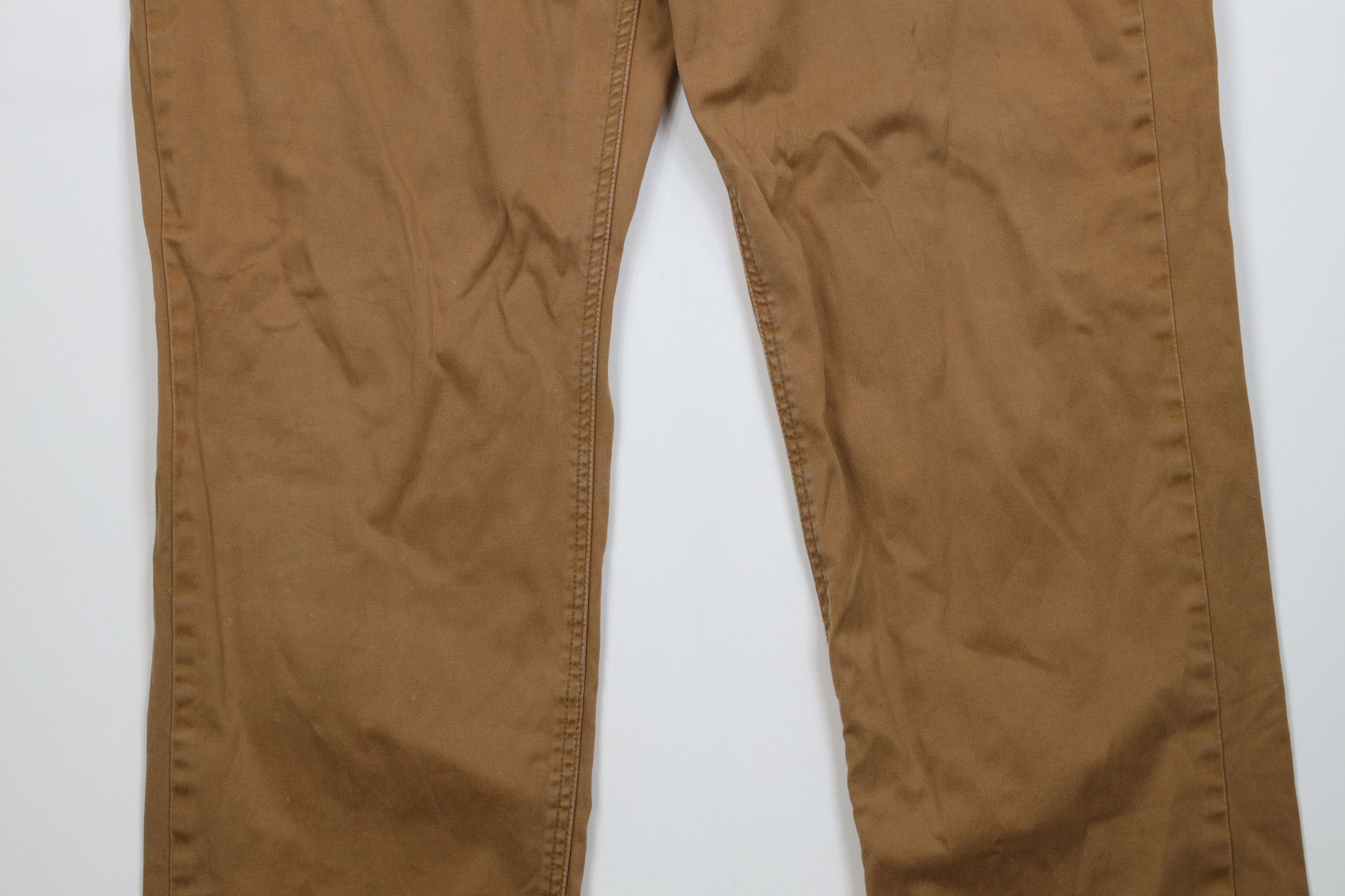 Levi's Vintage Y2K Levis 541 Athletic Fit Tapered Leg Pants Brown Size US 42 / EU 58 - 3 Thumbnail