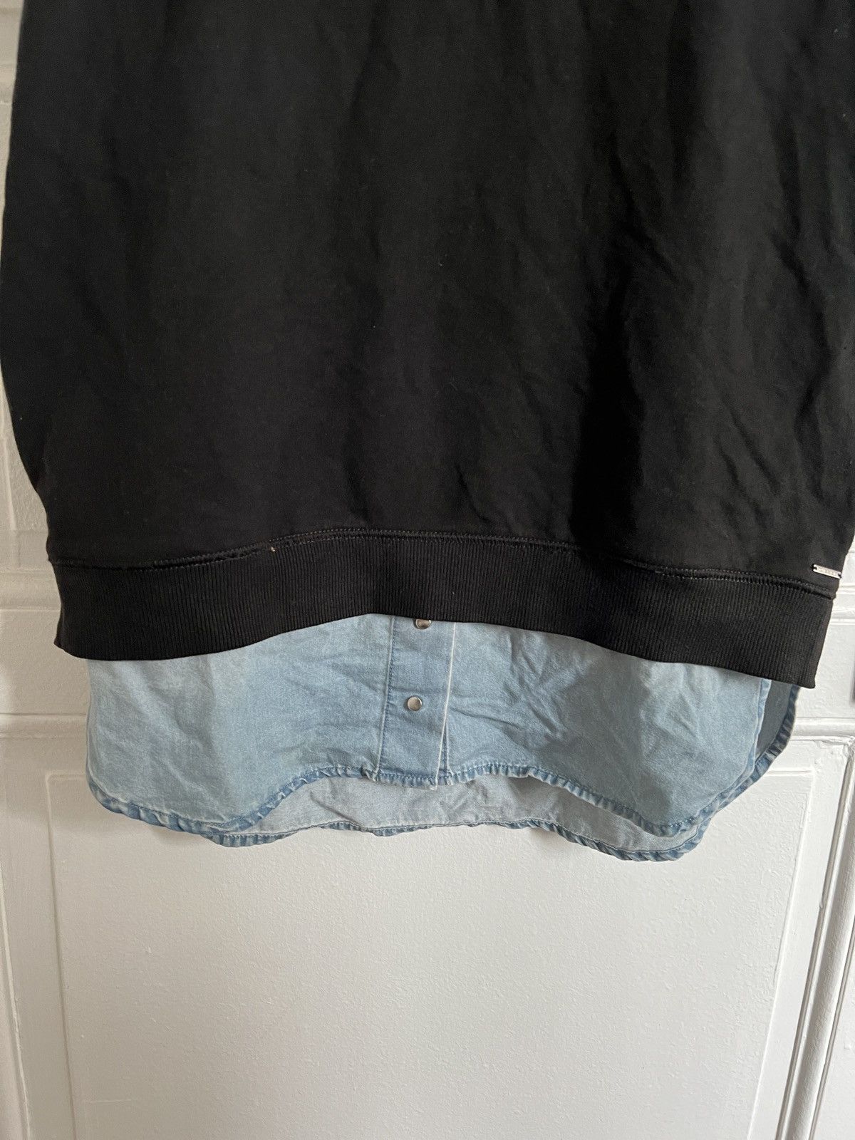 Diesel × Vintage Y2K DIESEL BLOUSE TOP DRESS SHIRT like jpg cdg rick raf 00s Size US XS / EU 42 / 0 - 4 Thumbnail