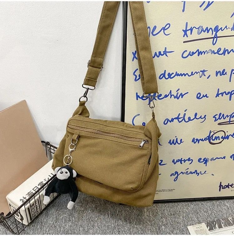 Japanese Brand Khaki Colour Crossbody bag Size ONE SIZE - 4 Thumbnail