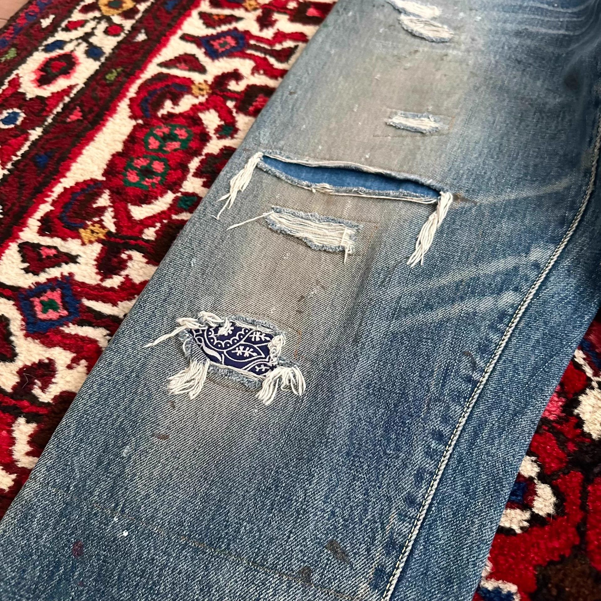 Visvim visvim 22aw ict journeyman 2 denim mud-dyed show-limited Size US 33 - 6 Thumbnail