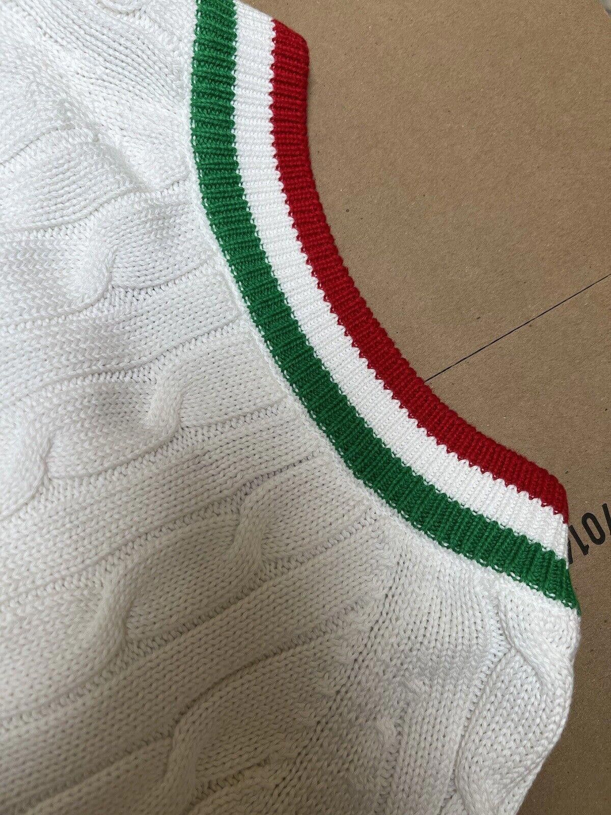 Supreme SS17 SUPREME LACOSTE Tennis Sweater V Neck Cable Knit L Size US L / EU 52-54 / 3 - 6 Thumbnail