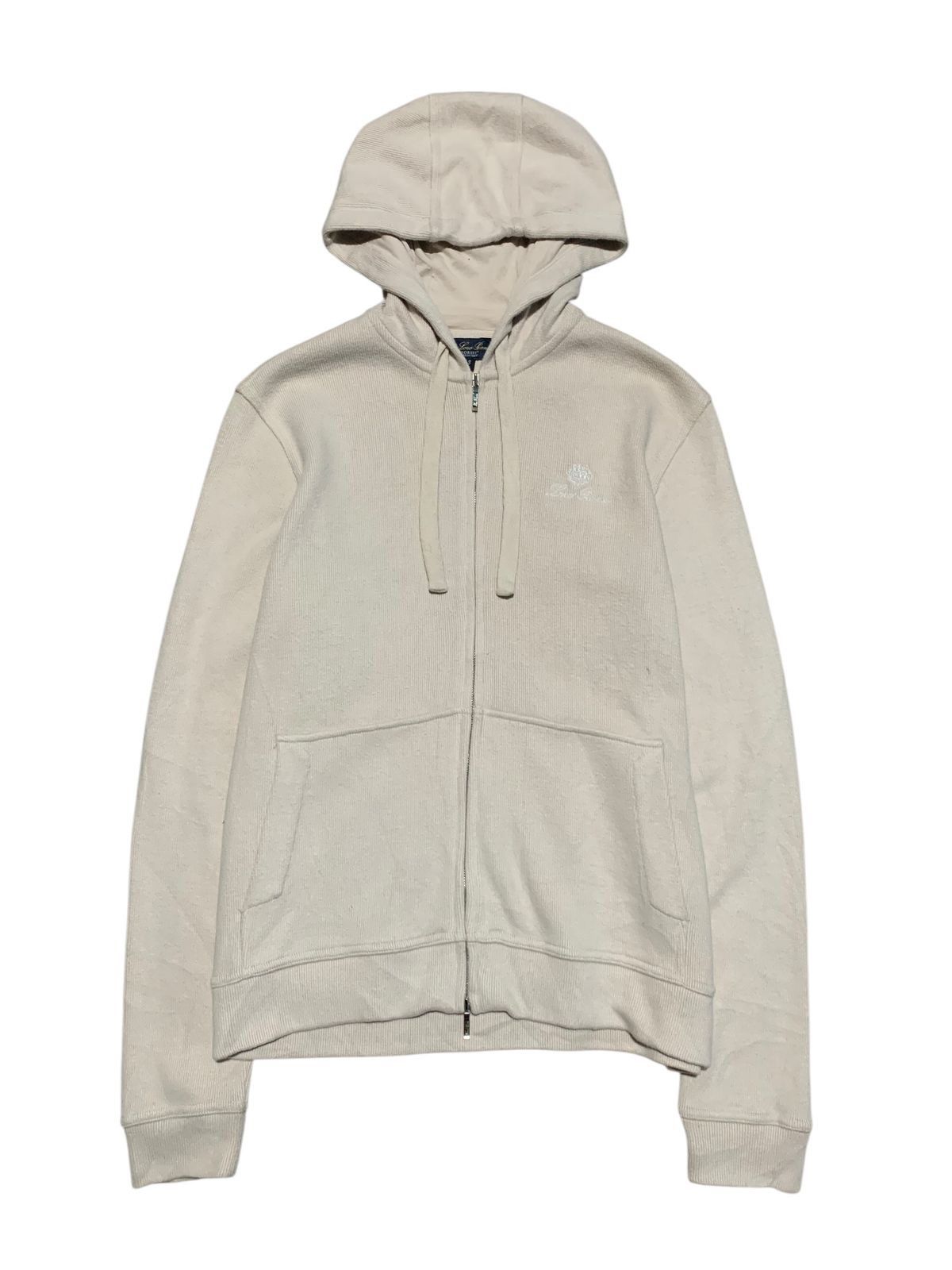 Loro Piana Loro Piana double zipper hoodie in beige Size S / US 4 / IT 40 - 3 Thumbnail