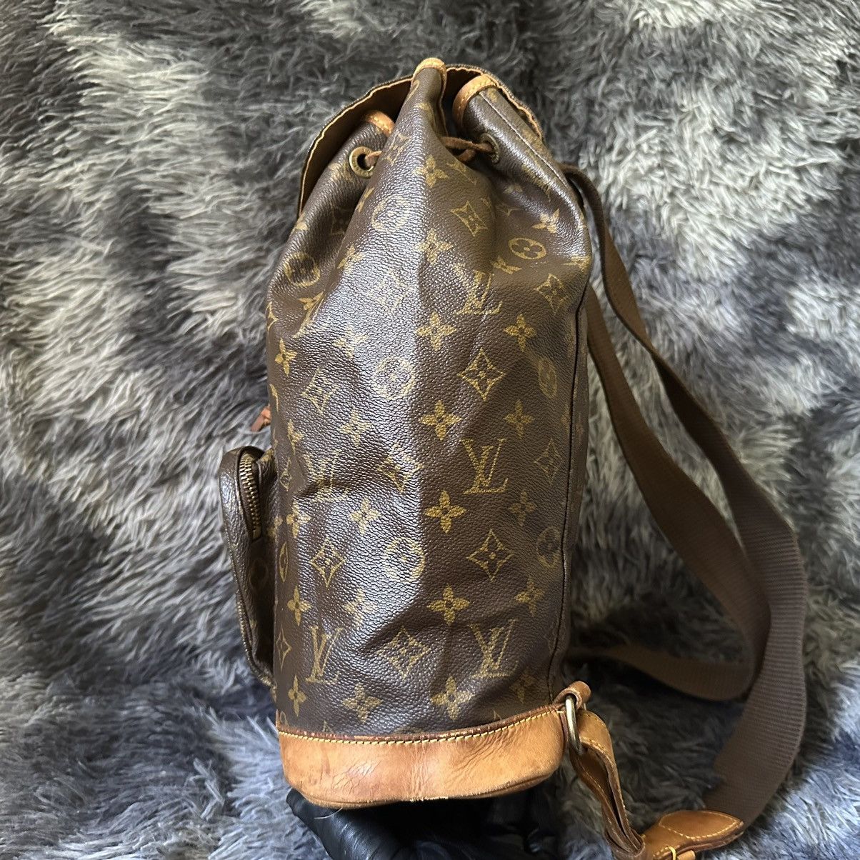 Louis Vuitton Louis Vuitton Montsouris GM Backpack Monogram Canvas Size ONE SIZE - 4 Thumbnail
