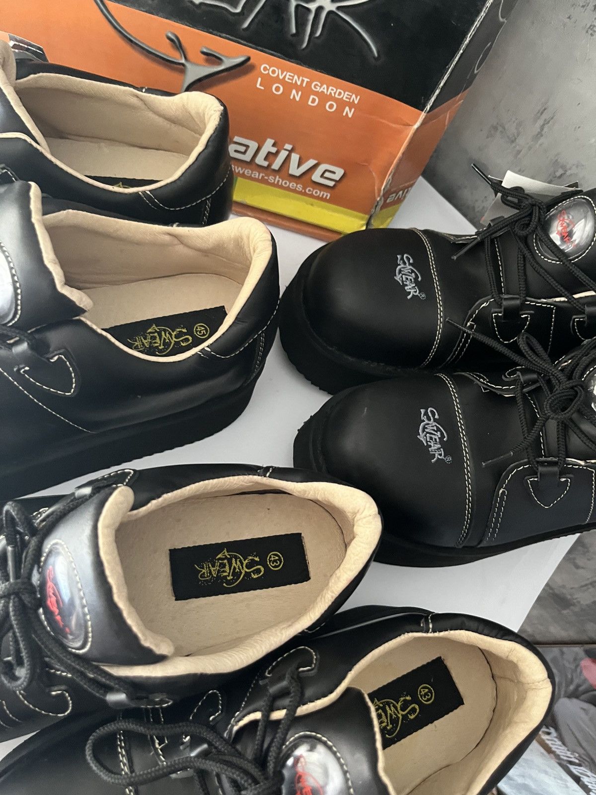 SWEAR London Swear alternative black trucks Size US 11 / EU 44 - 8 Thumbnail