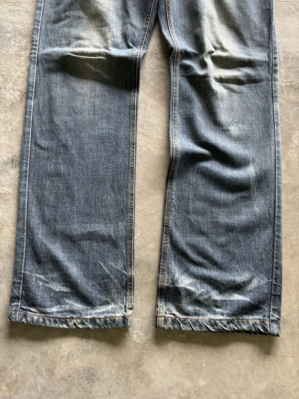 Hysteric Glamour in the attic japanese jeans punk grunge multi zipper design Size US 35 - 11 Thumbnail