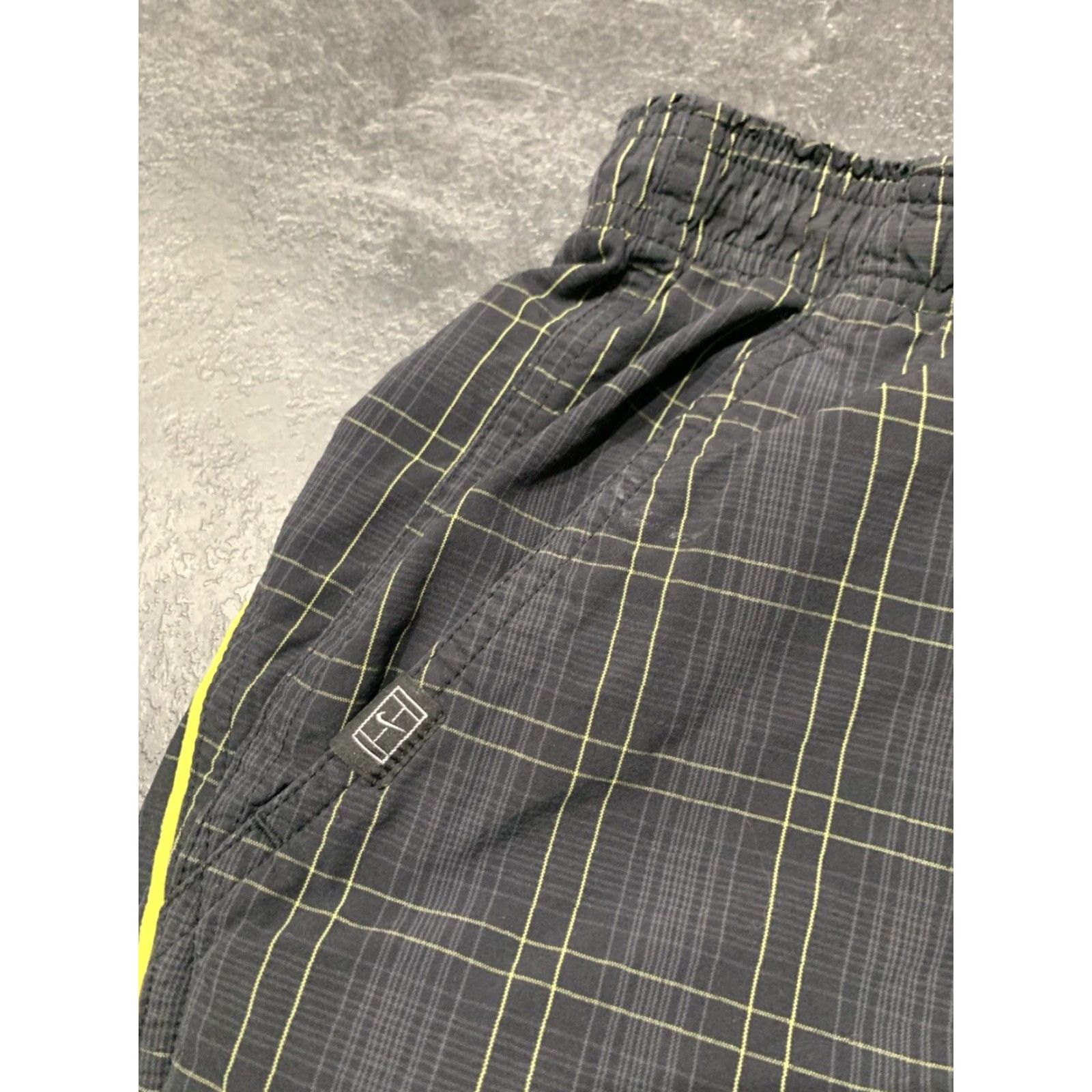 Nike Nike Mens Athletic Shorts XL Black Plaid Nike DriFit Lightweight Sports Athletic Men Size US 36 / EU 52 - 3 Thumbnail