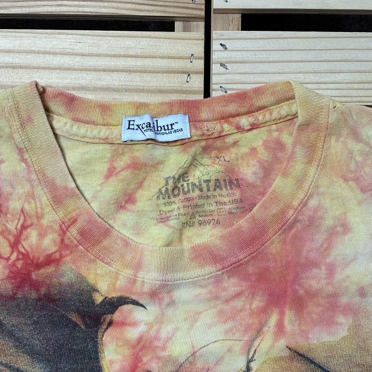 The Mountain Vintage The Mountain x Excalibur Hotel Tie-Dye Tee Size XL Size US XL / EU 56 / 4 - 5 Thumbnail