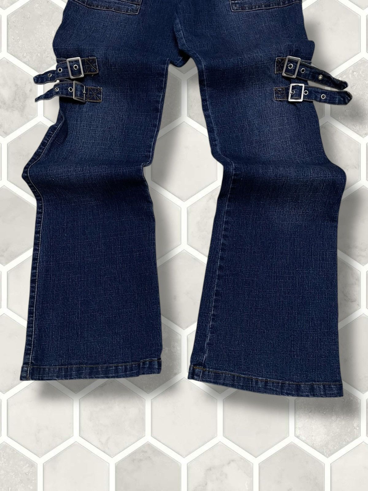 Hysteric Glamour Vintage Original Designer Japan Angela Bondage Flared Denim Size US 32 / EU 48 - 3 Thumbnail