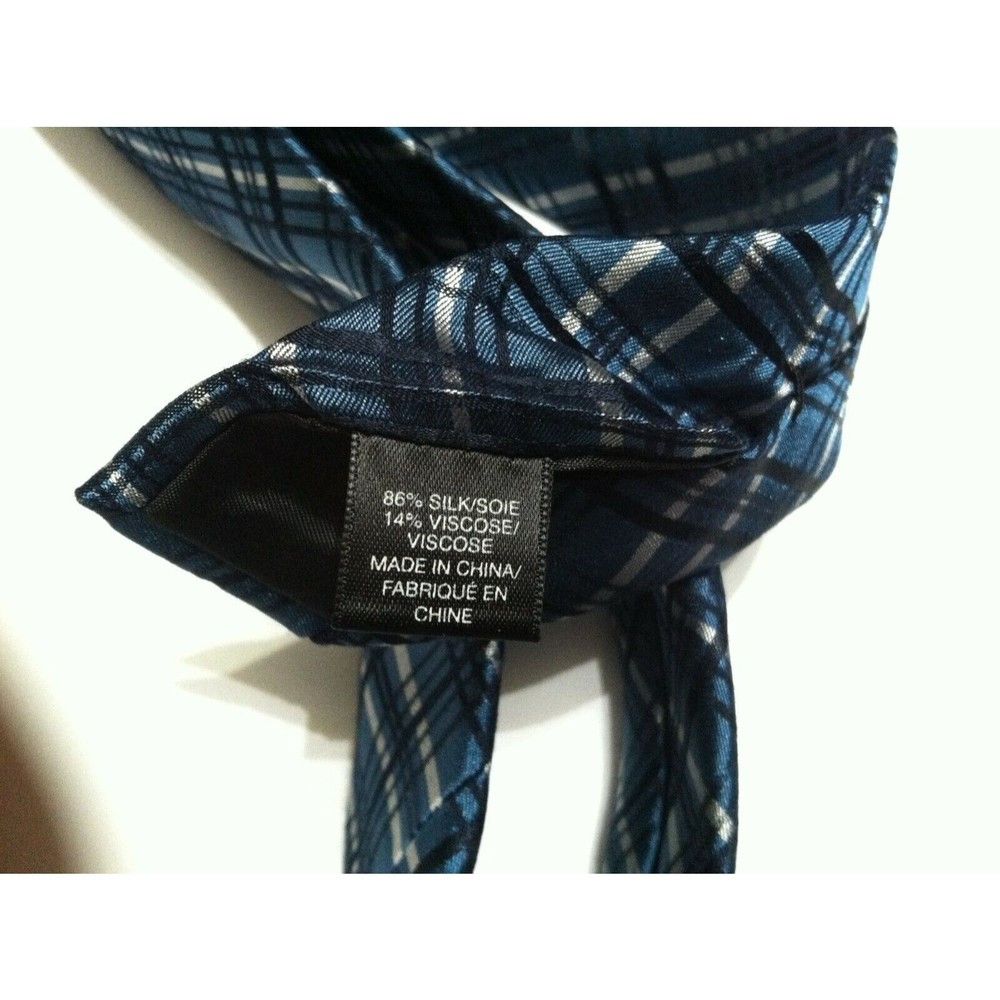 Saks Fifth Avenue SAKS FIFTH AVENUE MENS NEW 86%SILK 14%VISCOSE TIE W: 2 3/4" Size ONE SIZE - 3 Thumbnail