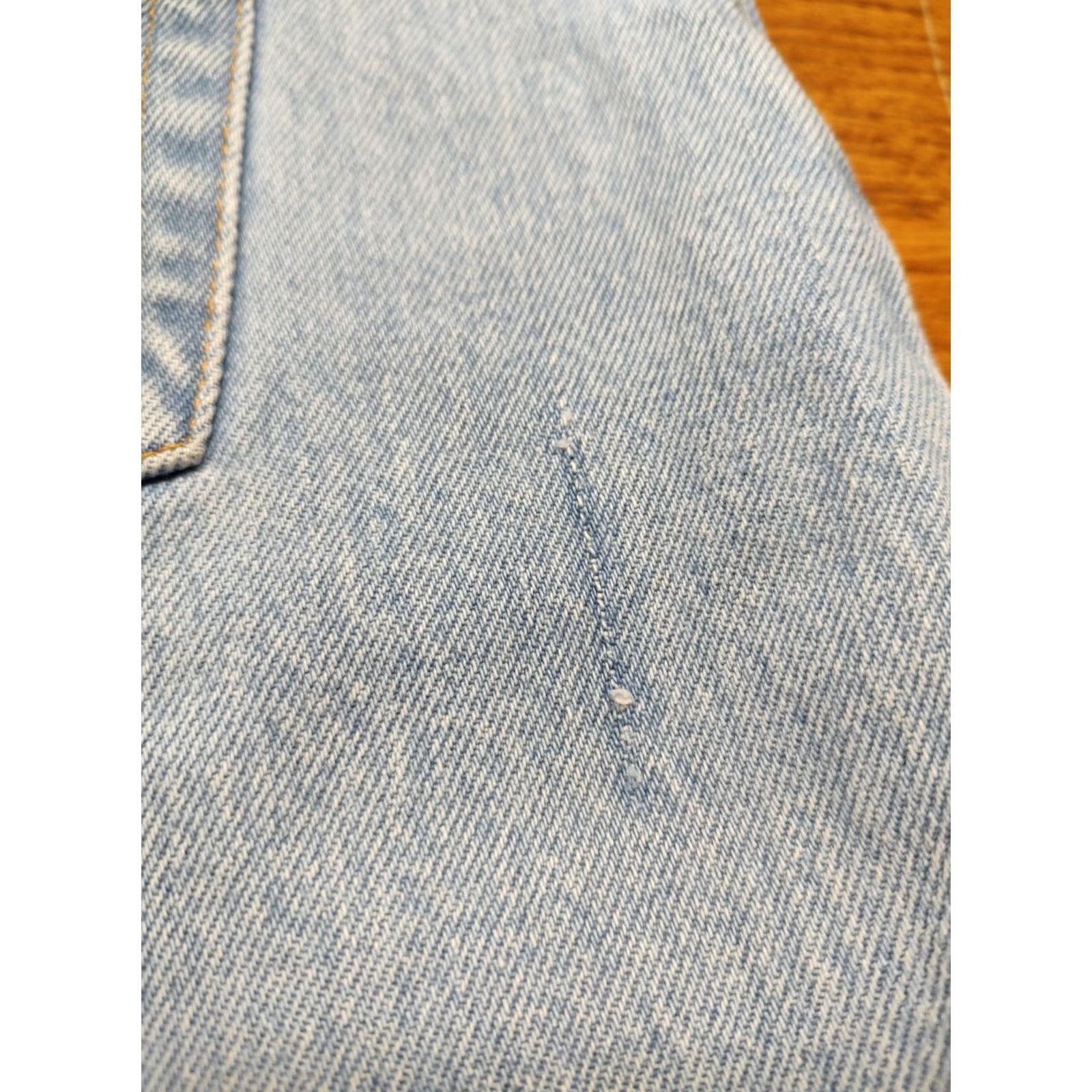 Levi's VINTAGE Levi's 560 Jeans Women 16 25 Cropped High Waist 90s Mom Loose Fit Denim Blue Jeans Womens Size 24" / US 00 / IT 34 - 5 Thumbnail
