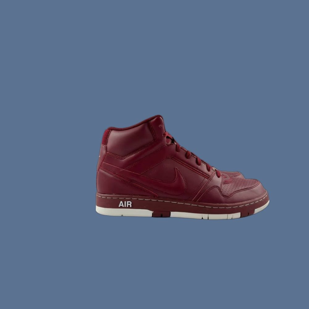 Nike VINTAGE Nike Air Prestige 3 High SL Burgandy 2012 407036-661 Men's Size 13 Leather Sneaker Shoes Mens Size US 13 / EU 46 - 1 Thumbnail