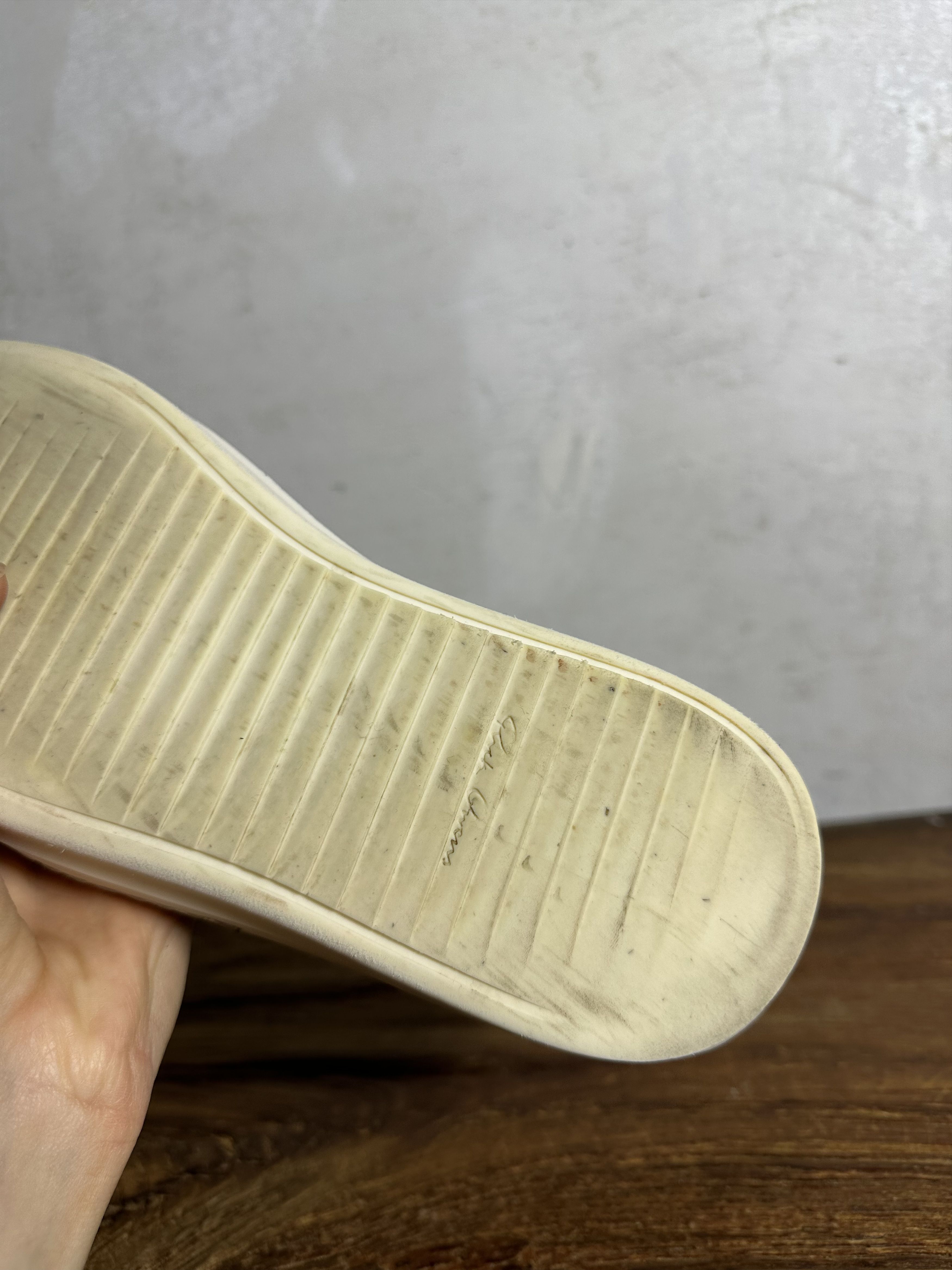 Rick Owens Rick Owens Milk Black Low Top Ramones Size US 7 / EU 40 - 11 Thumbnail