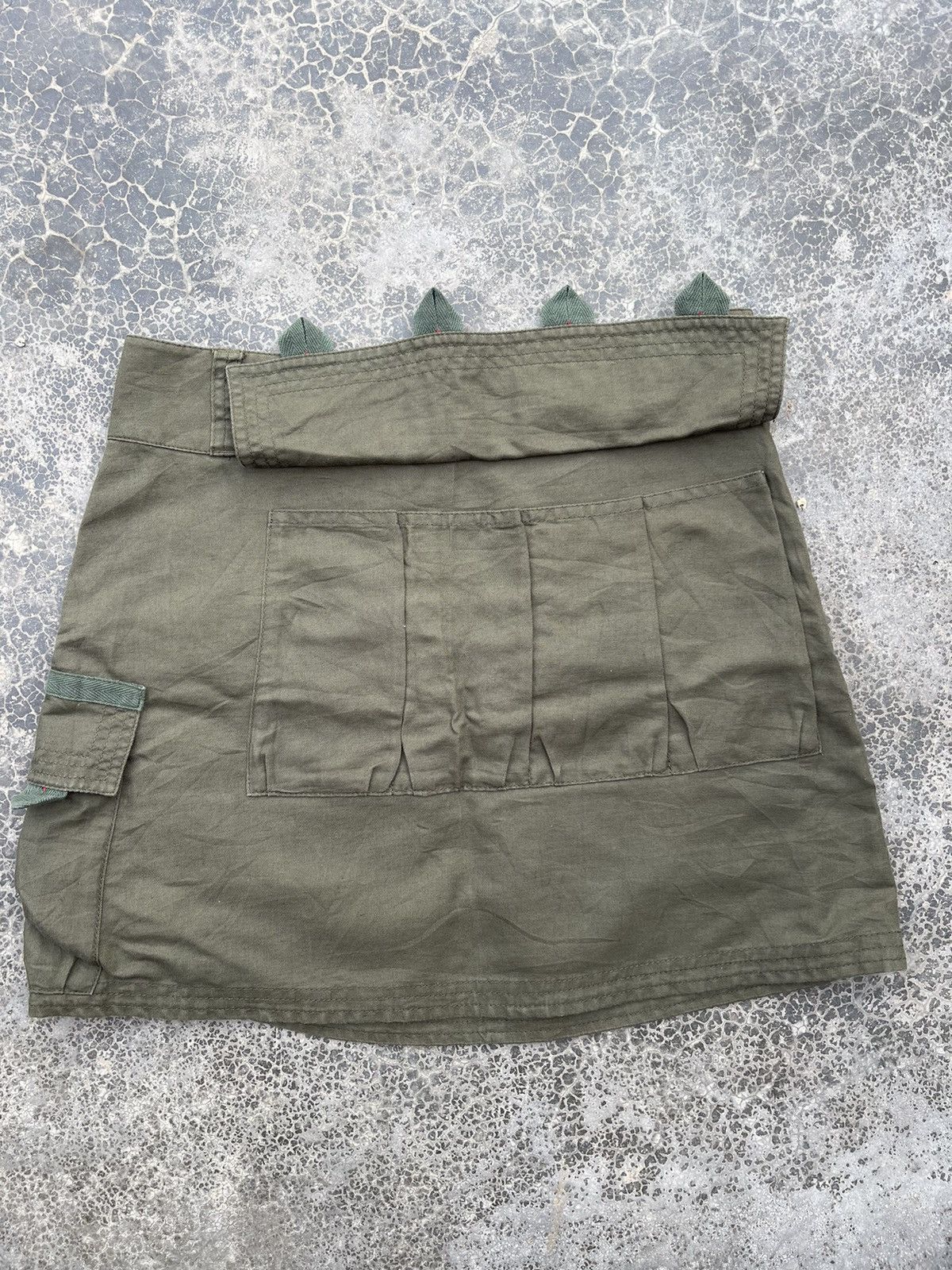 Issey Miyake × Sunao Kuwahara SunaoKuwahara Issey Miyake MultiPocket Utilities mini skirt Size 29" - 5 Thumbnail