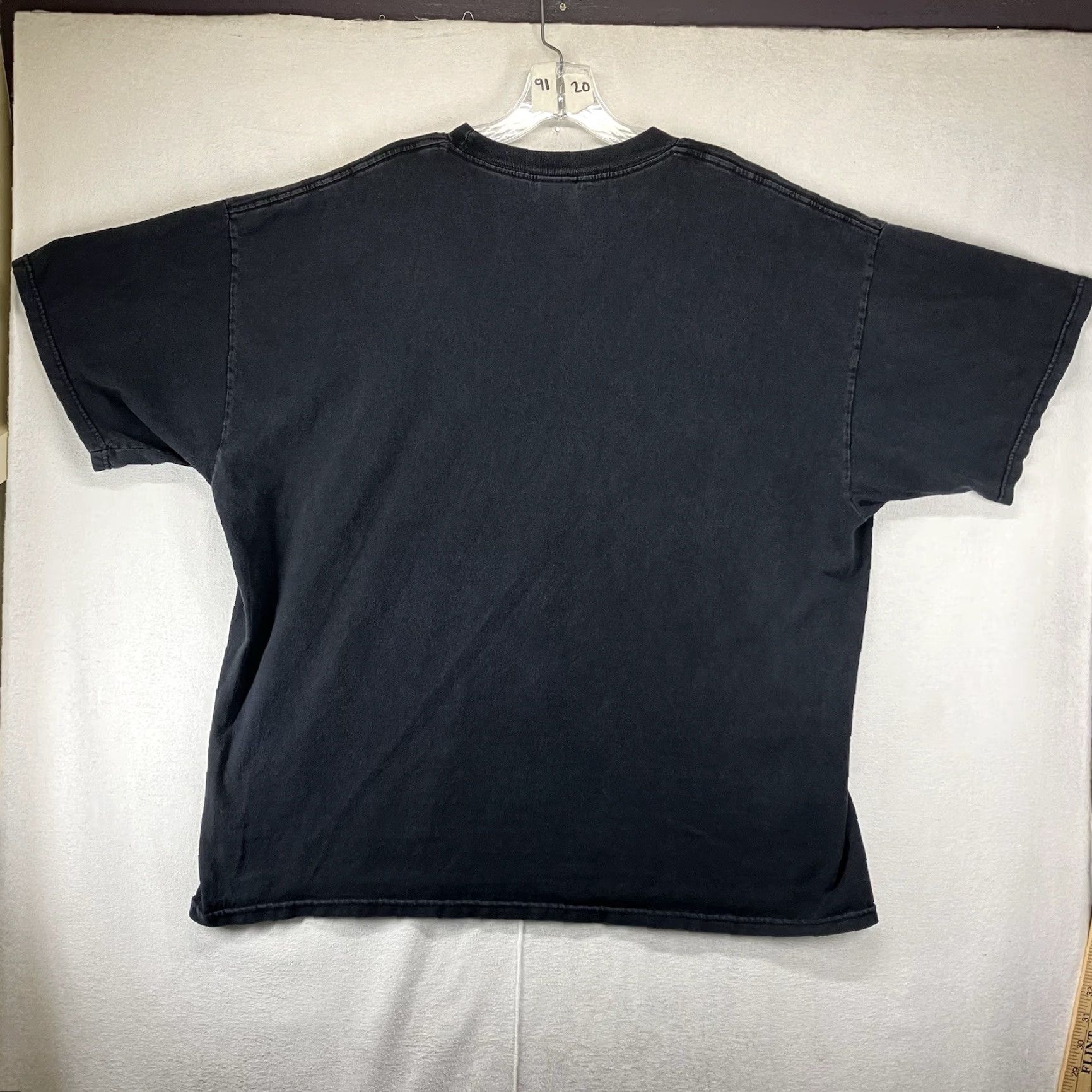 Vintage VINTAGE Metallica Master of Puppets Shirt 90s Men's 2XL Black V-Neck Graphic Print Tennessee River Tag Size US XXL / EU 58 / 5 - 2 Thumbnail