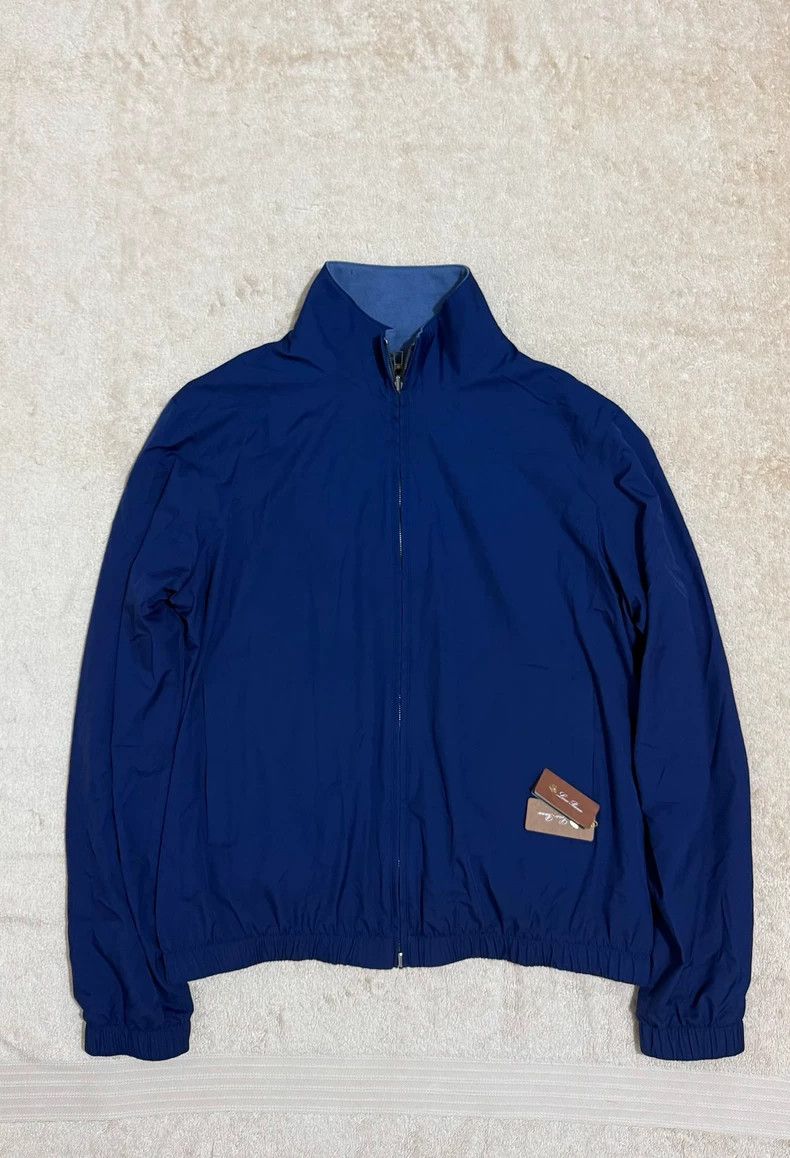 Loro Piana Loro Piana Blue Reversible Bomber Jacket Size US XL / EU 56 / 4 - 1 Thumbnail
