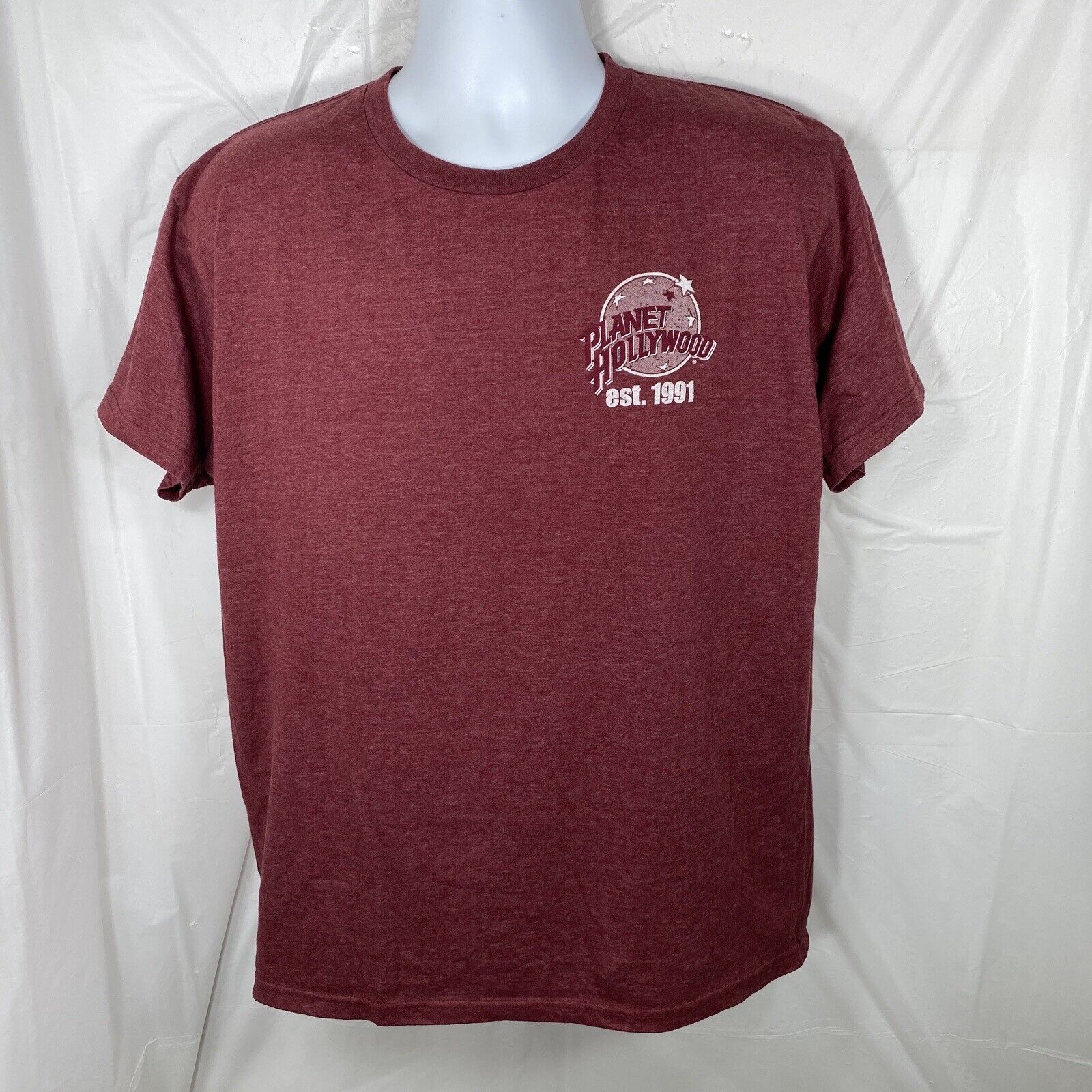 Planet Hollywood Planet Hollywood Orlando Large Red Short Sleeve Graphic Tee Size US L / EU 52-54 / 3 - 1 Thumbnail