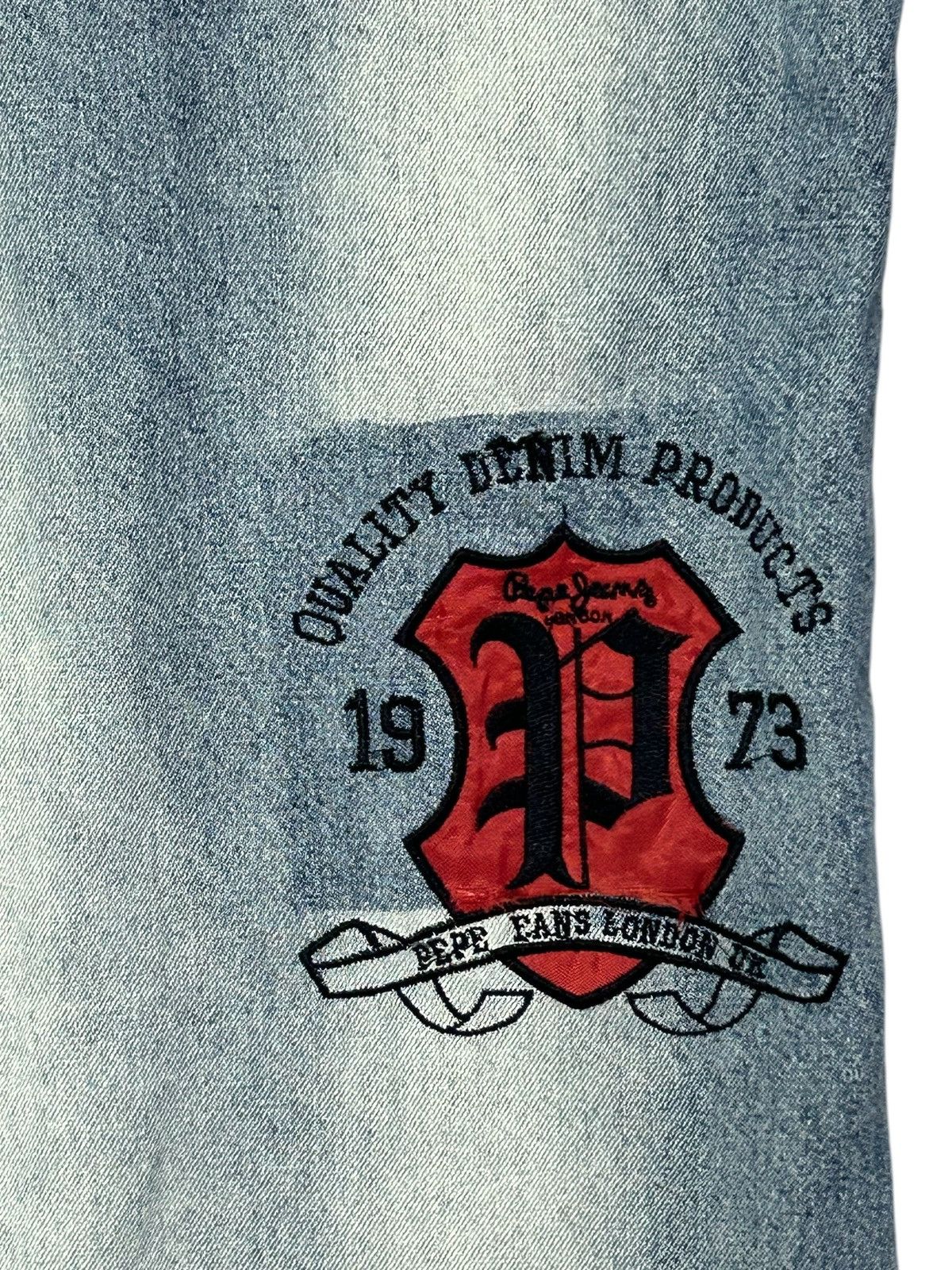 Pepe Jeans × Vintage 🔥 PEPE JEANS UK Embroidery Logo Size US 38 / EU 54 - 14 Thumbnail