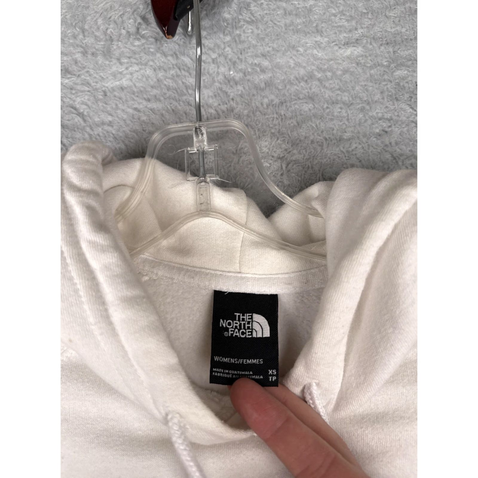 The North Face The North Face Hoodie Womens XS White Logo Pullover Sweatshirt Fleece Top Size XS / US 0-2 / IT 36-38 - 7 Thumbnail