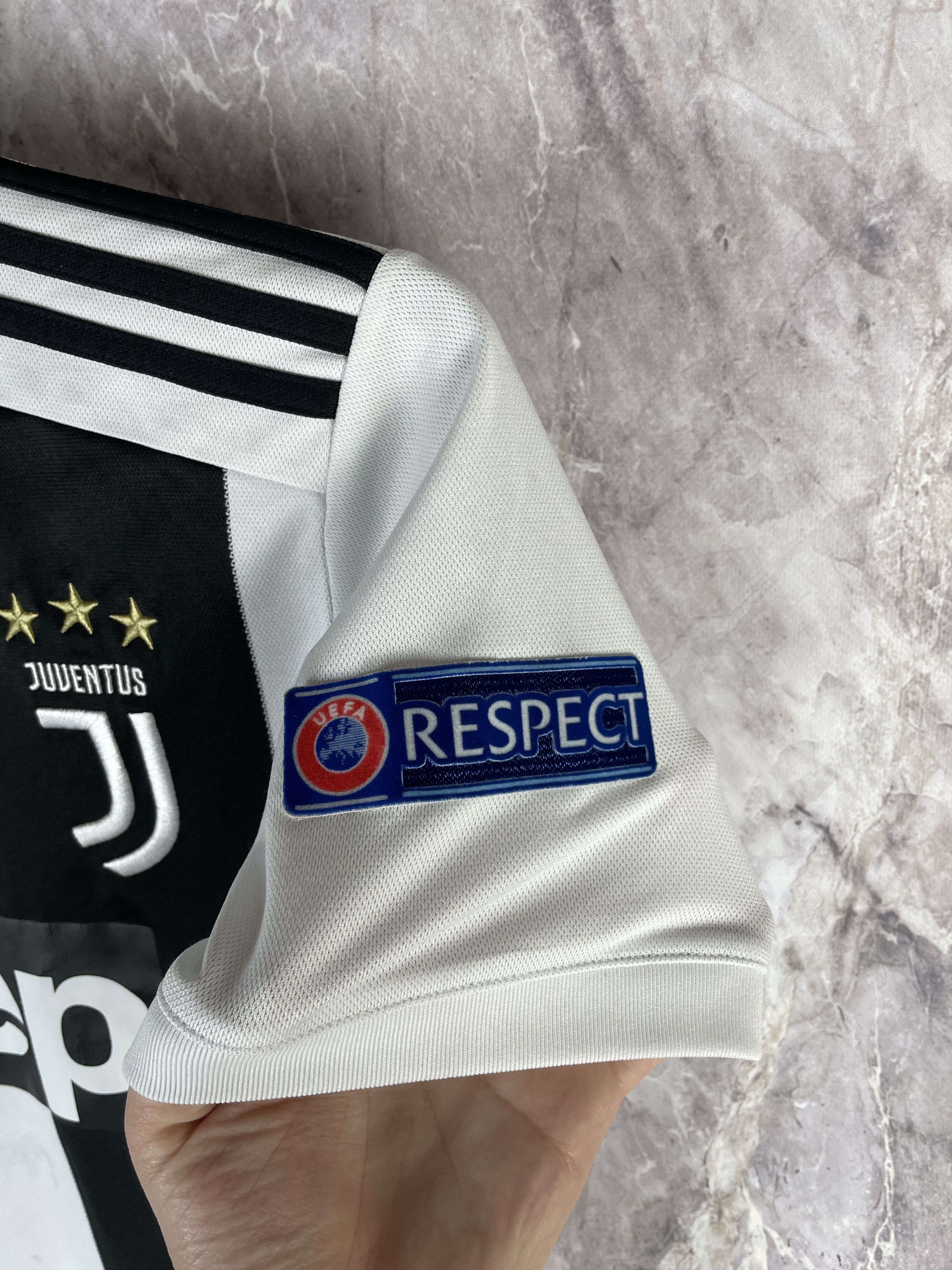 Adidas Juventus 2018 Home Football Shirt Adidas Soccer Ronaldo #7 Size US S / EU 44-46 / 1 - 5 Thumbnail