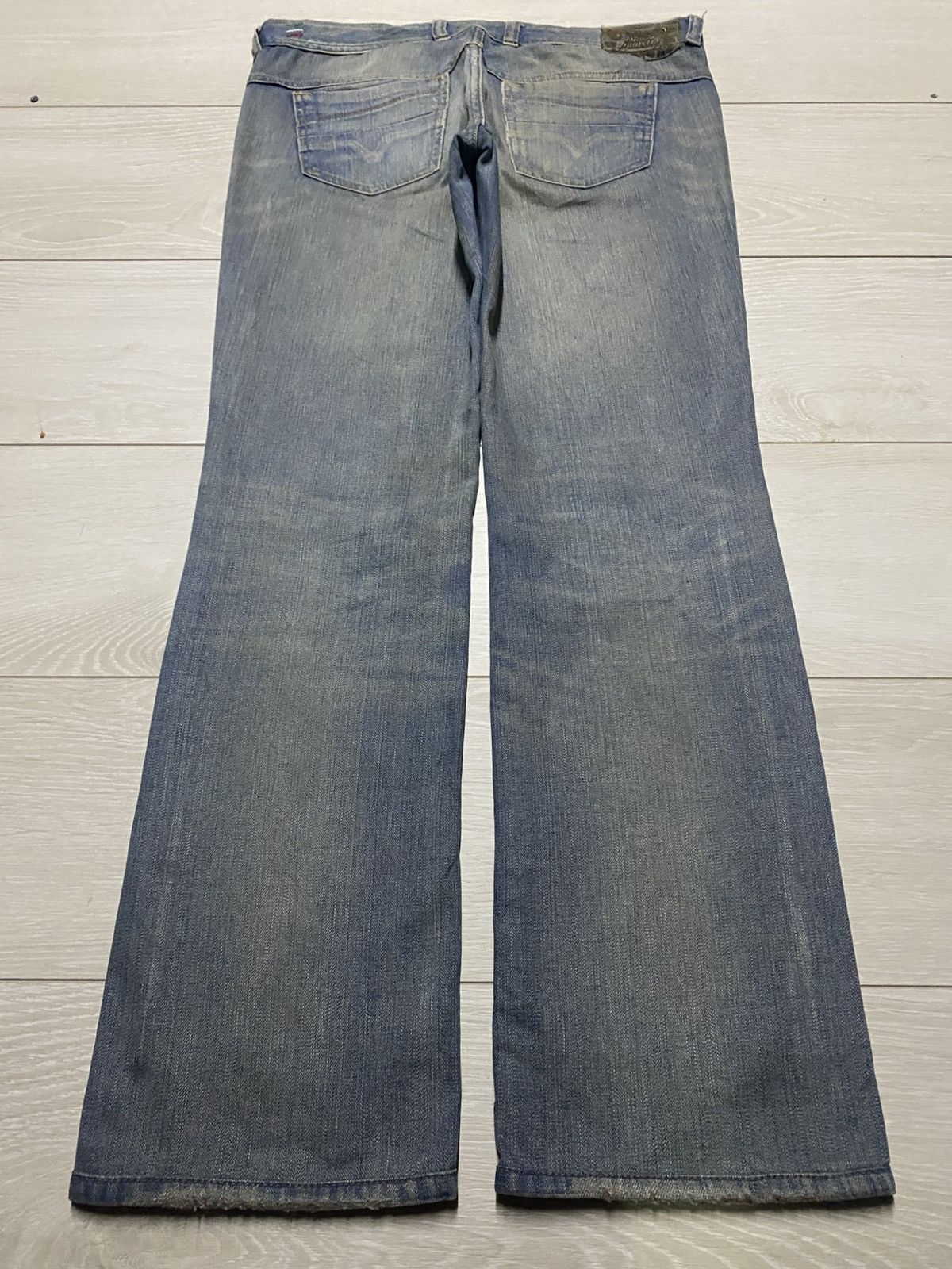 Diesel Vintage Diesel Snoozy Mud wash Distressed Loose Jeans Size US 34 / EU 50 - 2 Thumbnail