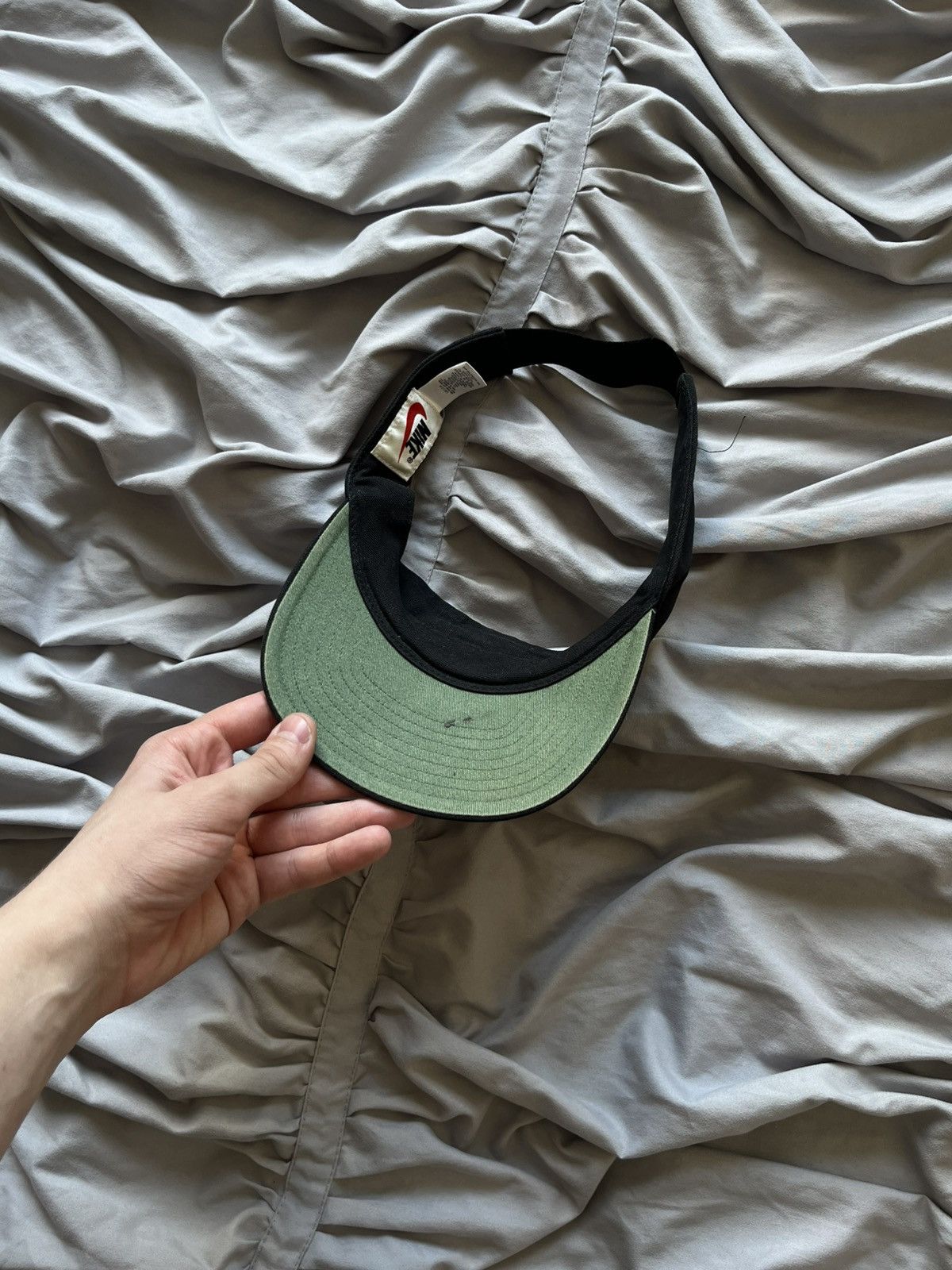 Nike × Vintage 90’s Sport Vintage Nike Tennis Cap Streetwear Size ONE SIZE - 8 Thumbnail
