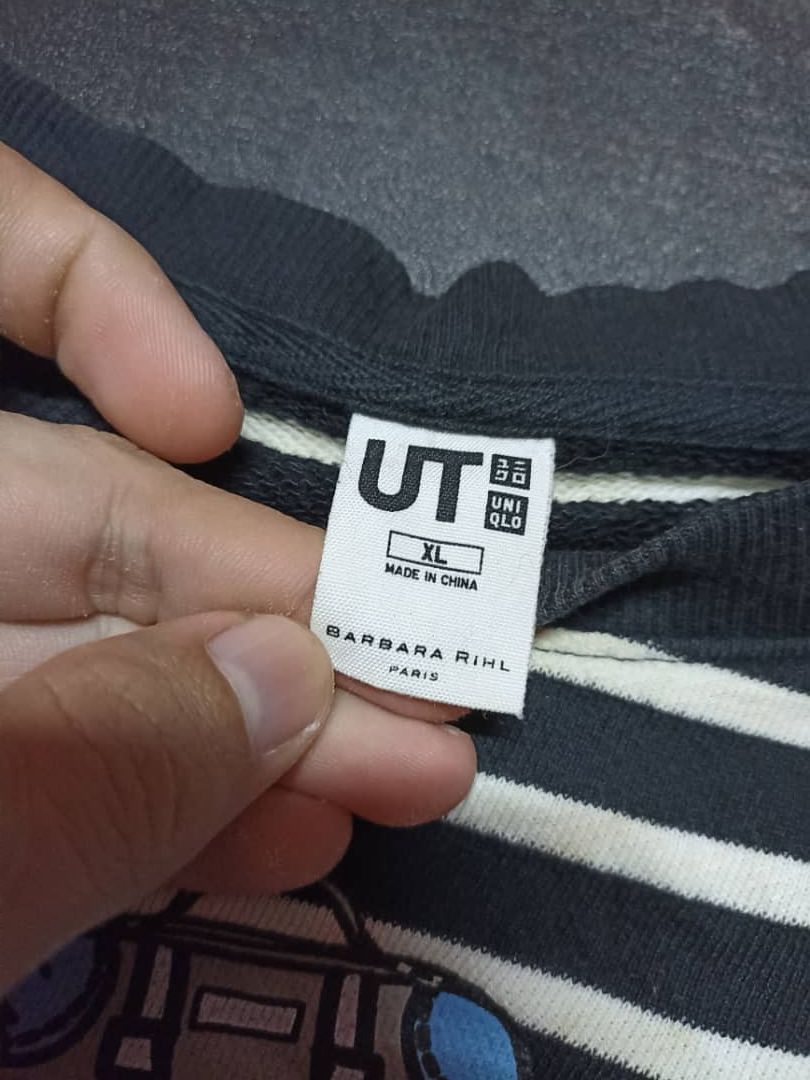 Designer × Japanese Brand × Uniqlo Barbara Rhil x Uniqlo stripe Sweatshirt Size XL / US 12-14 / IT 48-50 - 6 Thumbnail