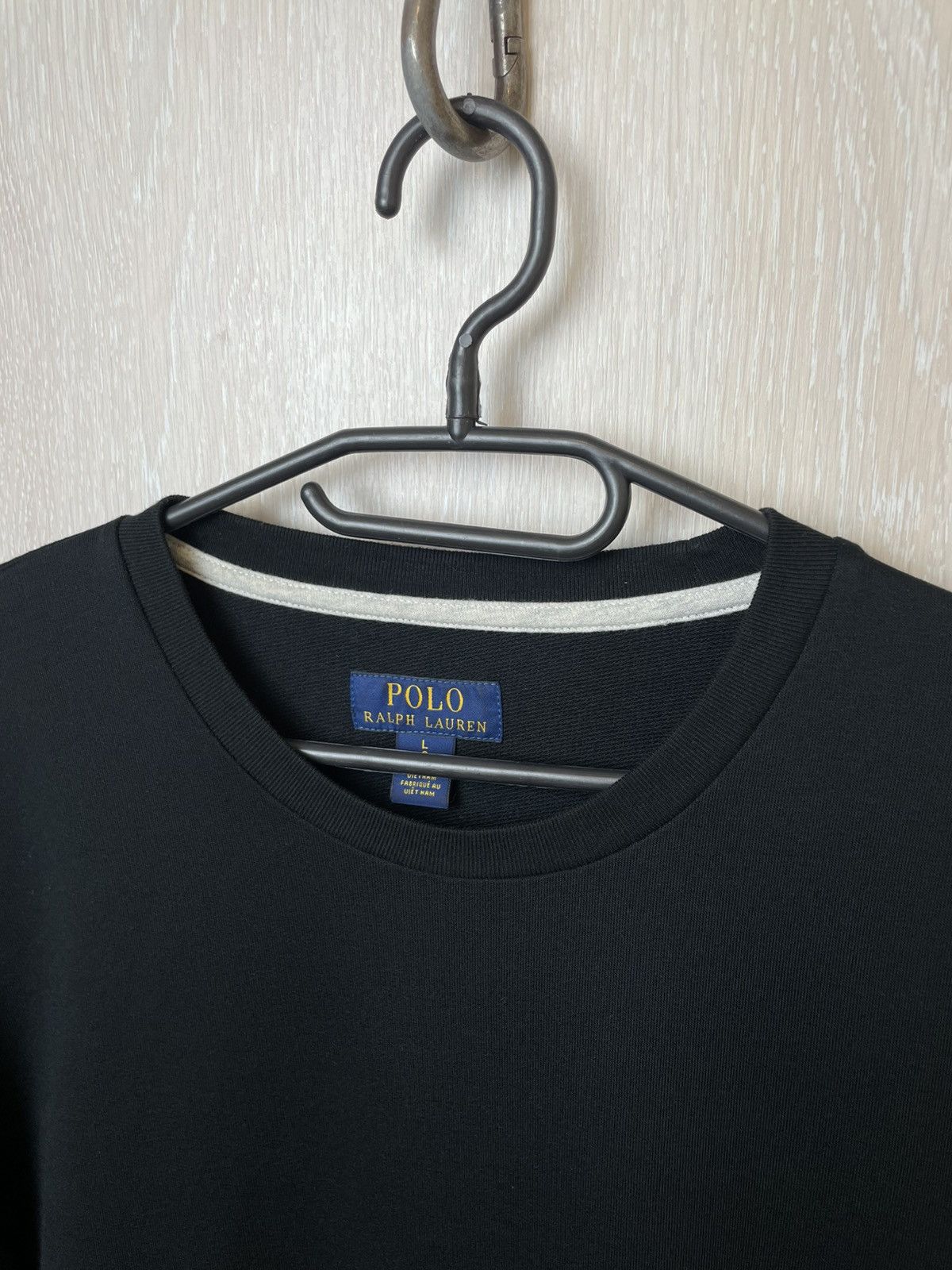 Polo Ralph Lauren Polo Ralph Lauren Black Sweatshirt Size US L / EU 52-54 / 3 - 5 Thumbnail