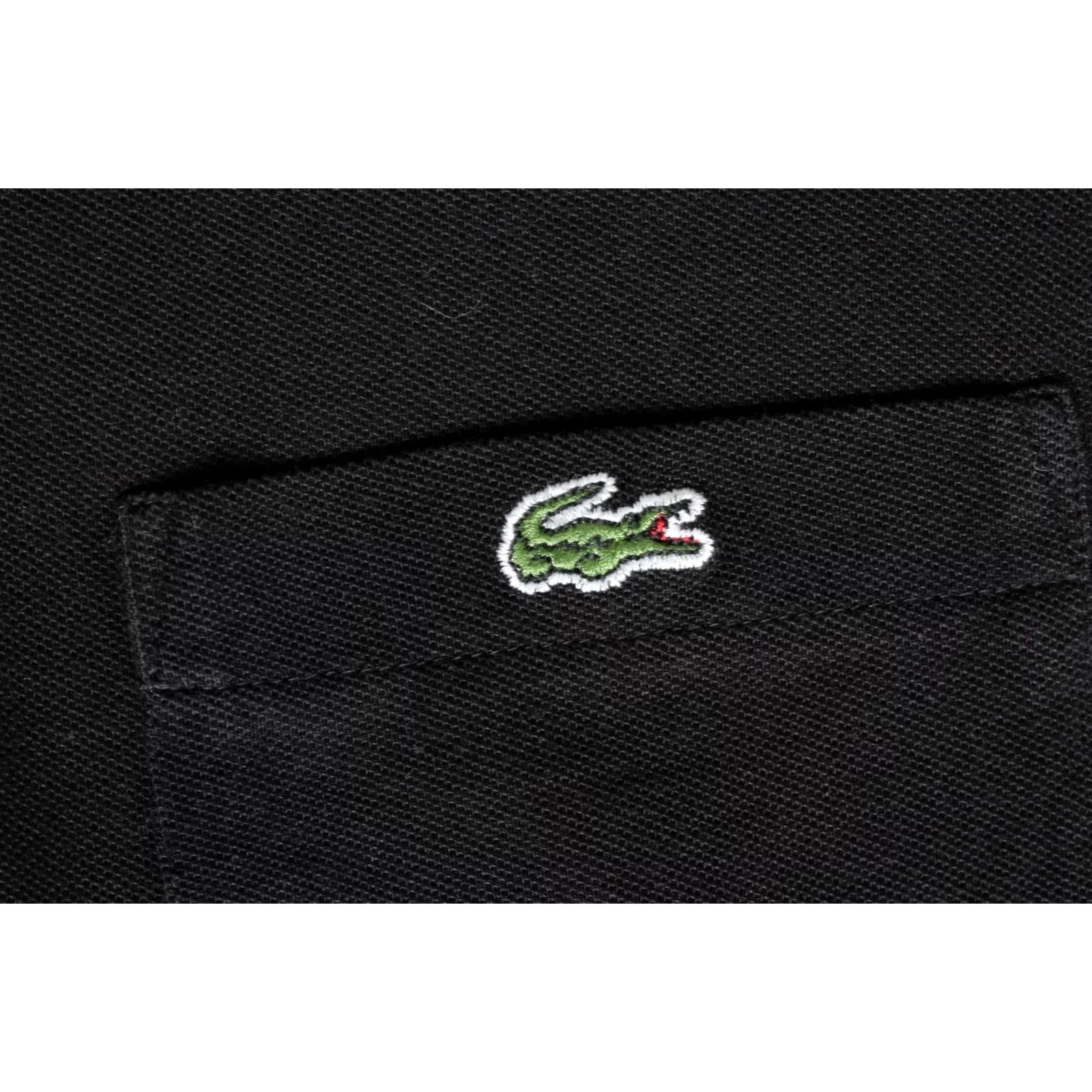 Lacoste LACOSTE Polo Shirt Men L Long Sleeve Black Size US L / EU 52-54 / 3 - 4 Thumbnail