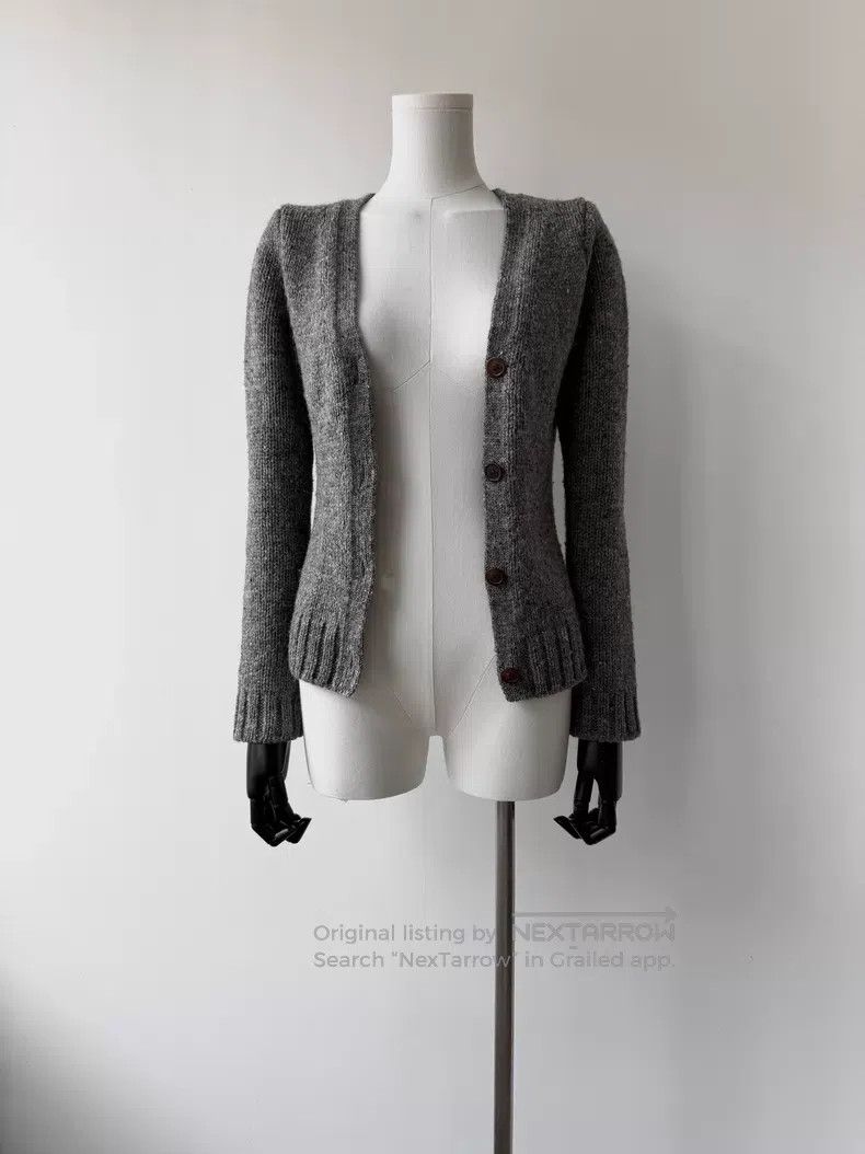 Yohji Yamamoto Yohji Yamamoto 11AW Mottled Wool Cardigan shirt Size XS / US 0-2 / IT 36-38 - 1 Thumbnail