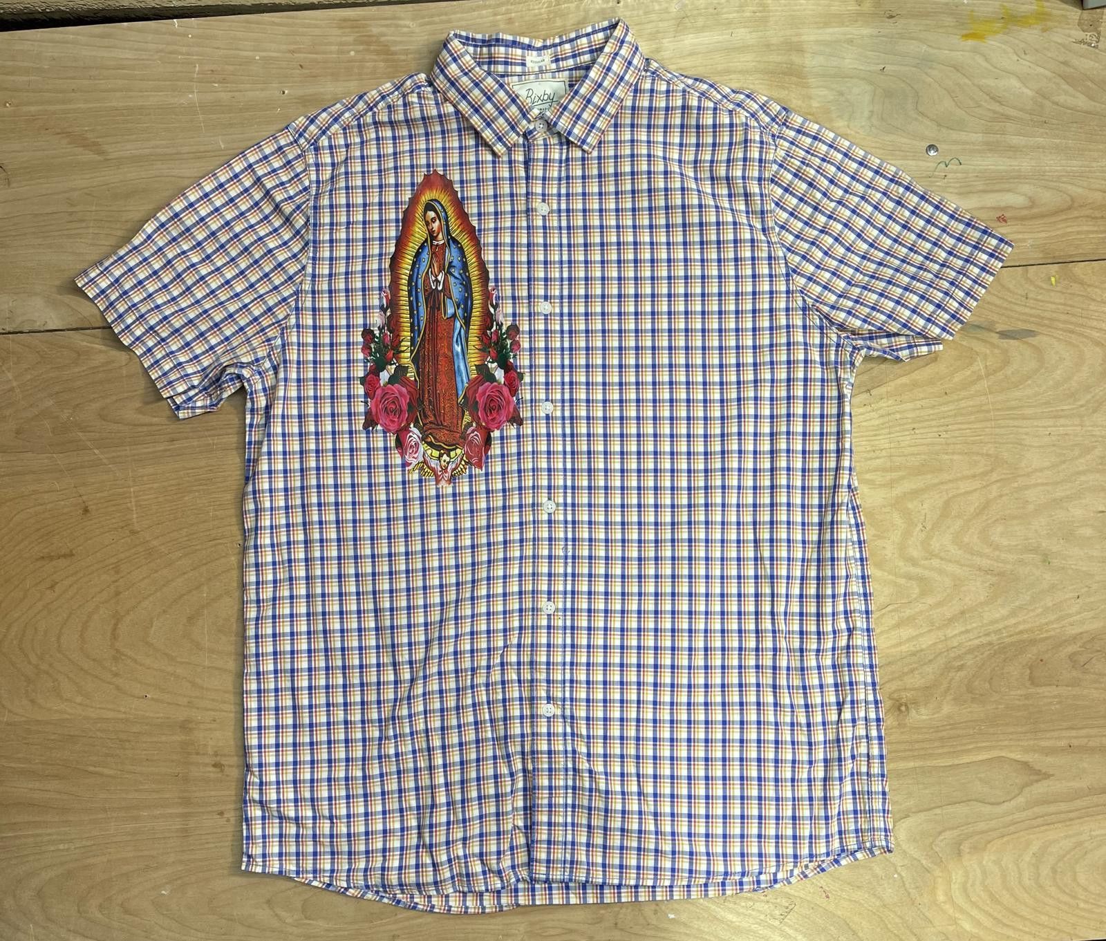 Affliction BIXBY VIRGIN MARRY STYLE FLANNEL Size 42R - 1 Thumbnail