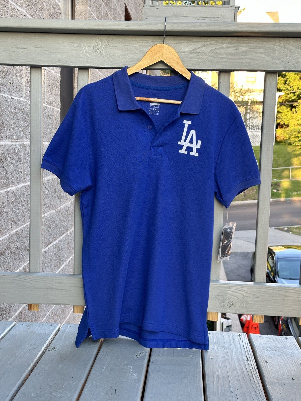 Nike LA Dodgers Nike Polo Size M Official MLB - BRAND NEW Size US M / EU 48-50 / 2 - 1 Thumbnail