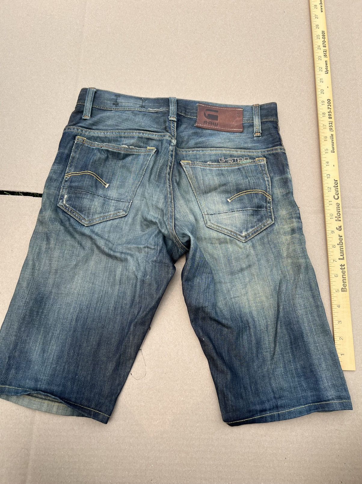 G-Star G Star Raw Denim Shorts Size US 28 / EU 44 - 4 Thumbnail