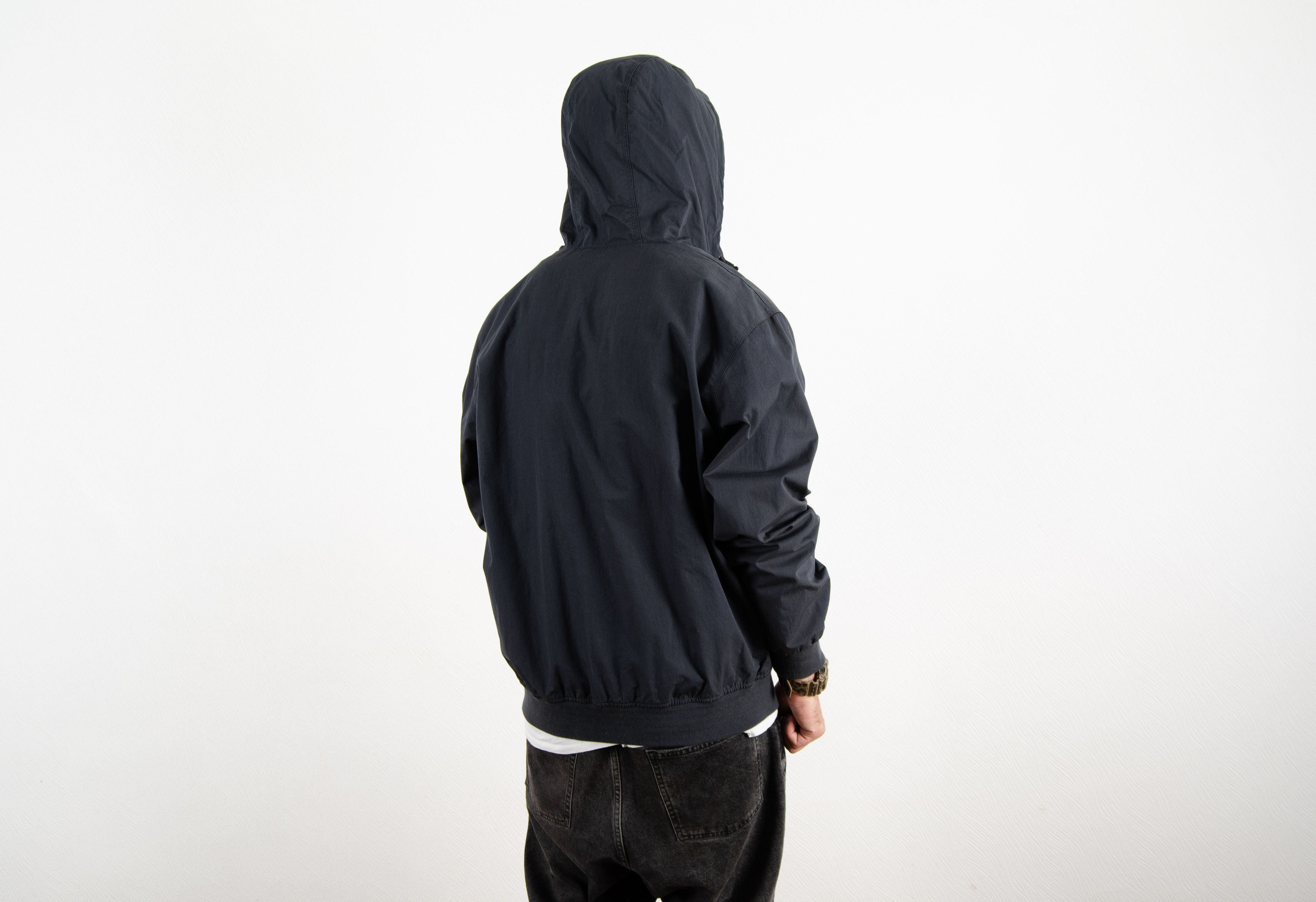 Carhartt Wip Carhartt Marsh Navy Blue Hooded Jacket Size US L / EU 52-54 / 3 - 4 Thumbnail