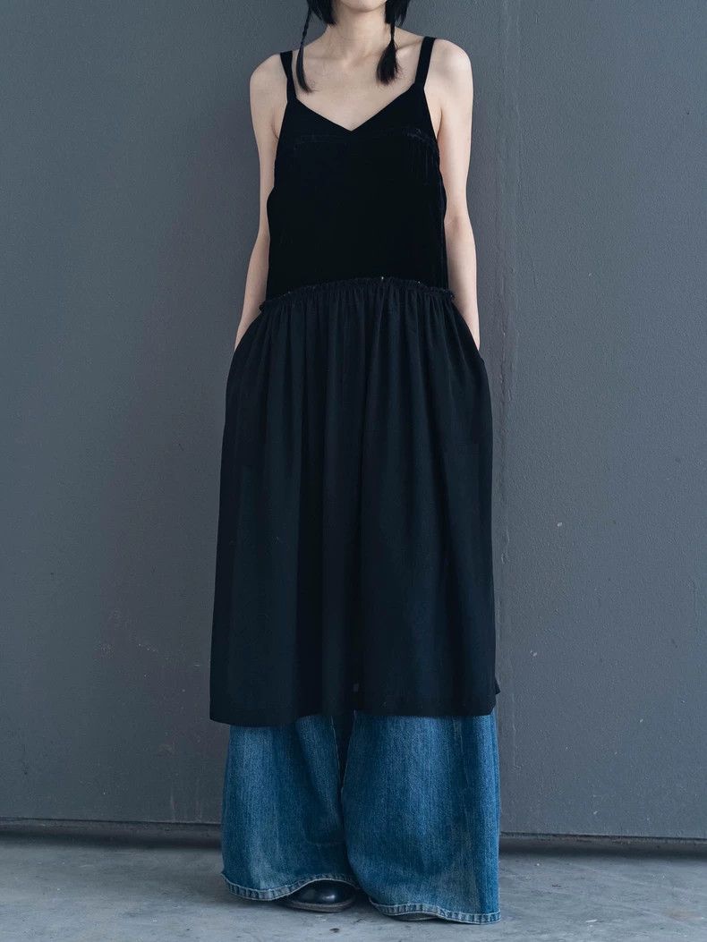 Comme des Garcons COMME des GARCONS Black Sling Dress - dmc Size US 30 / EU 46 - 1 Thumbnail