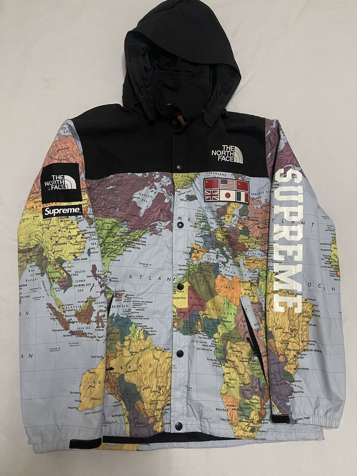 Supreme Supreme tnf the north face maps atlas coach Jacket | Grailed