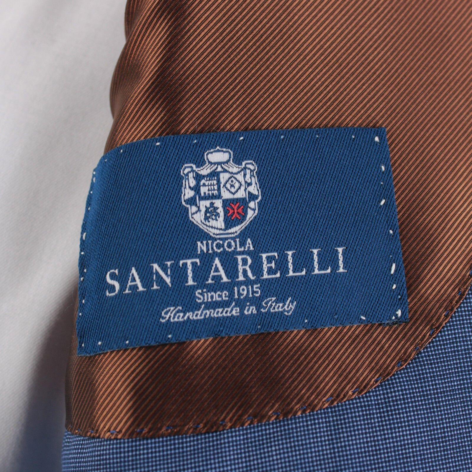 Other Santarelli Suit Size US 44 Long in Blue Size 44R - 9 Thumbnail